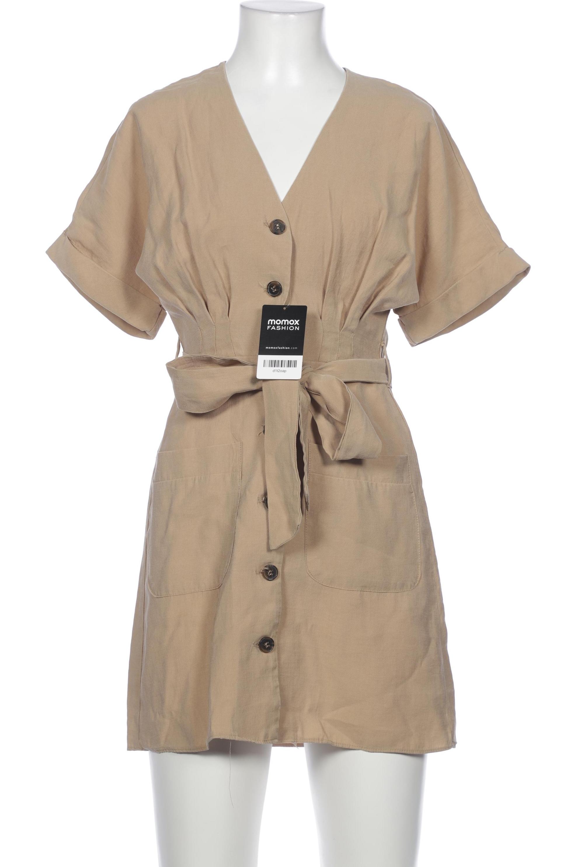 

Zara Damen Kleid, beige, Gr. 34