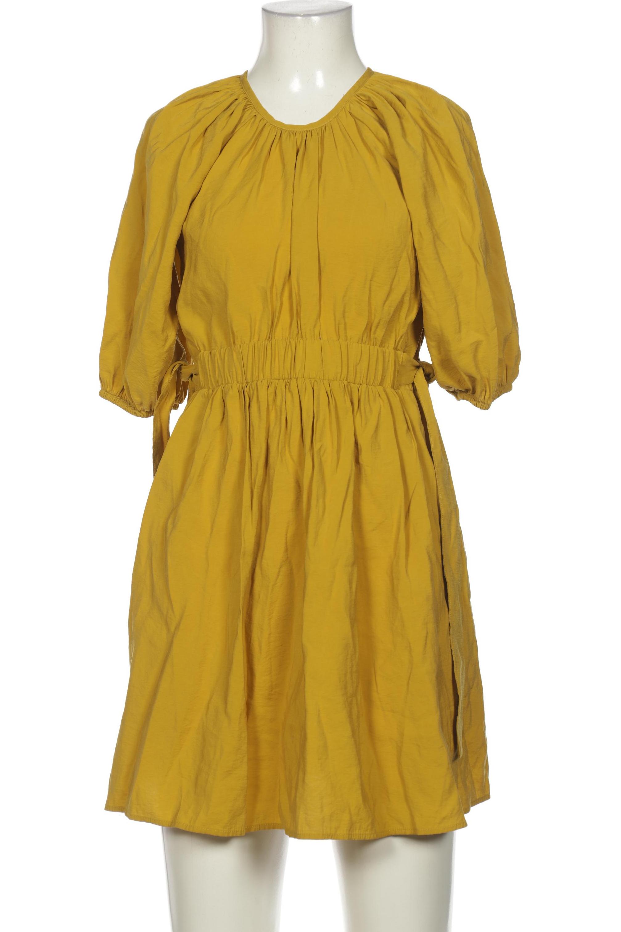 

ZARA Damen Kleid, gelb