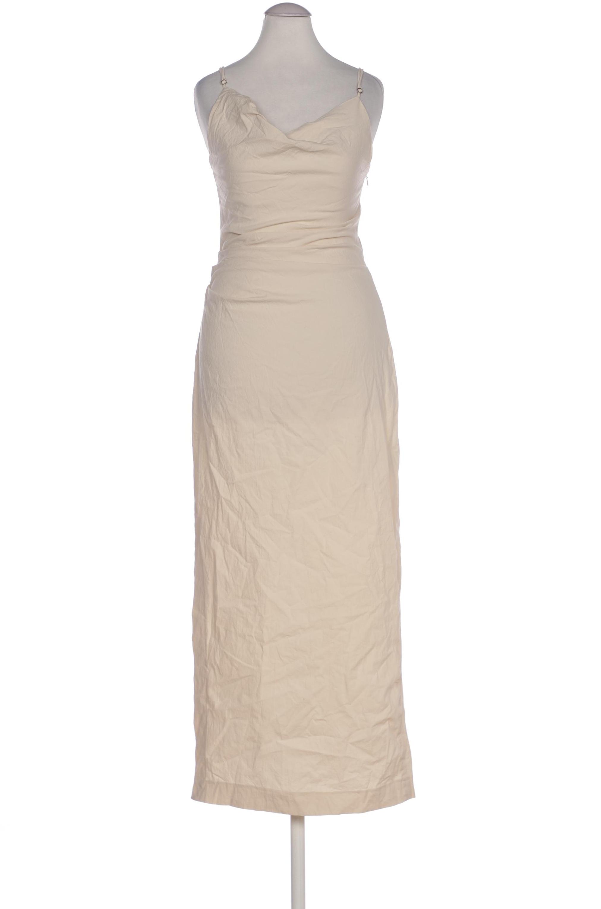 

Zara Damen Kleid, beige, Gr. 34