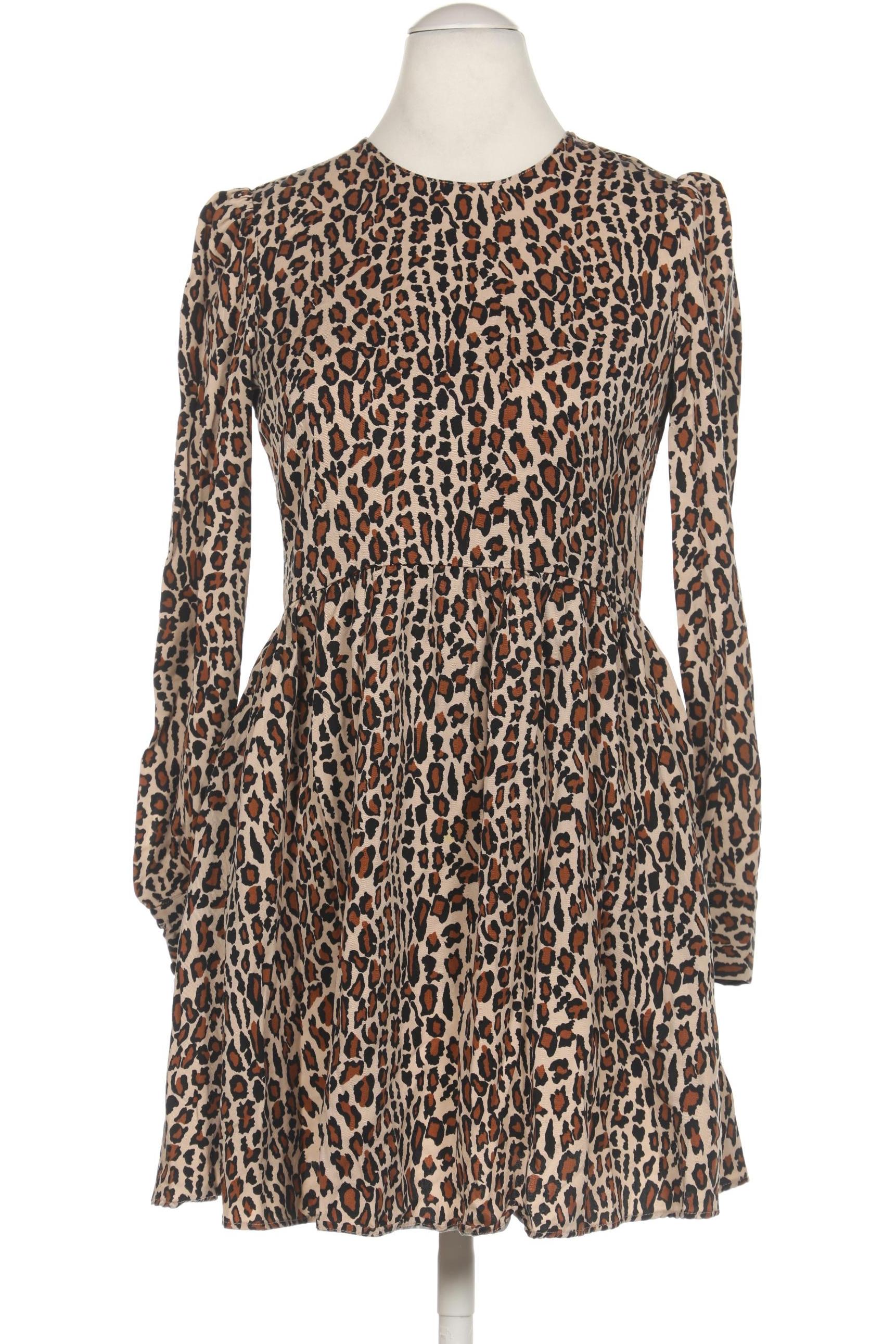 

Zara Damen Kleid, beige, Gr. 34