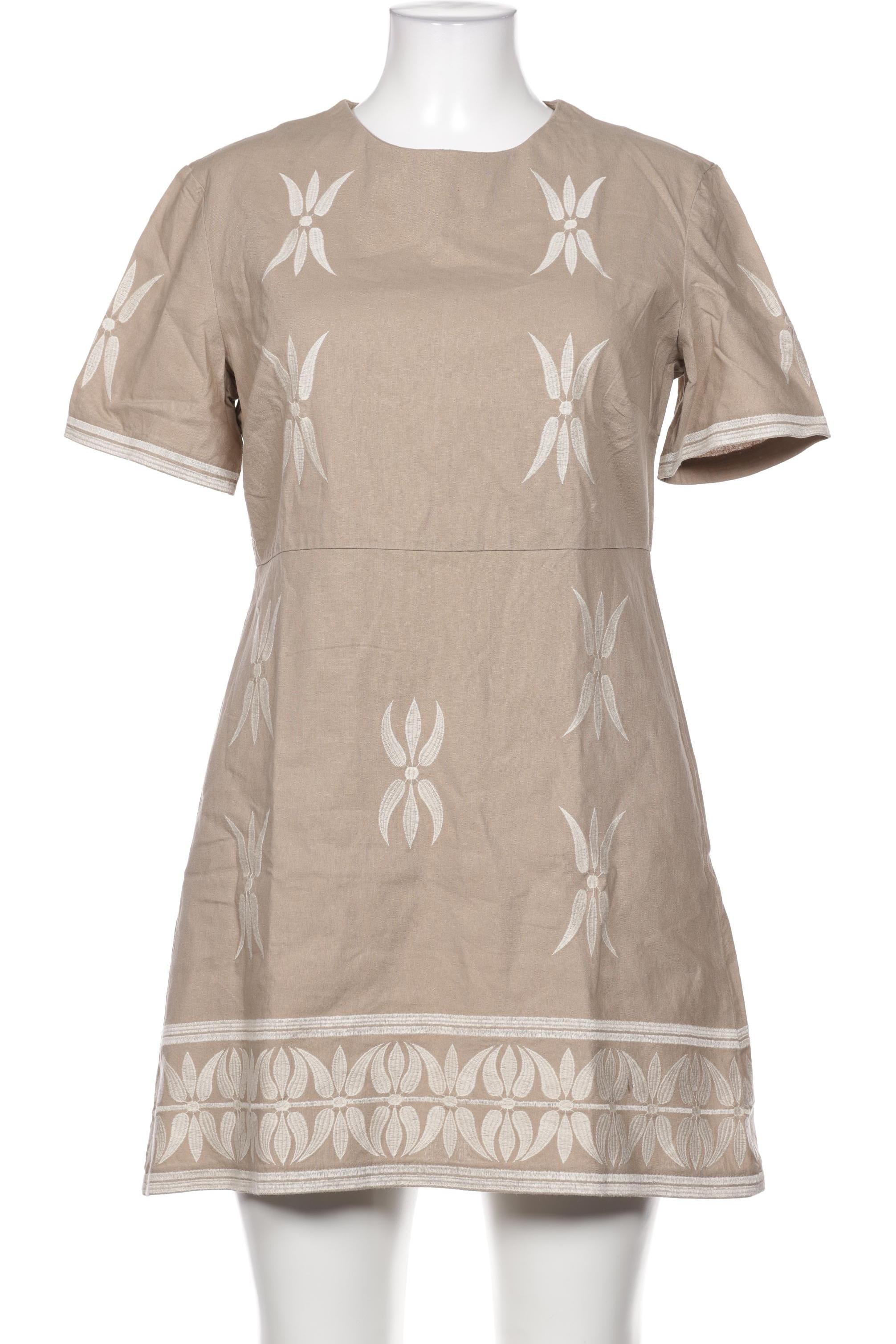 

Zara Damen Kleid, beige, Gr. 42