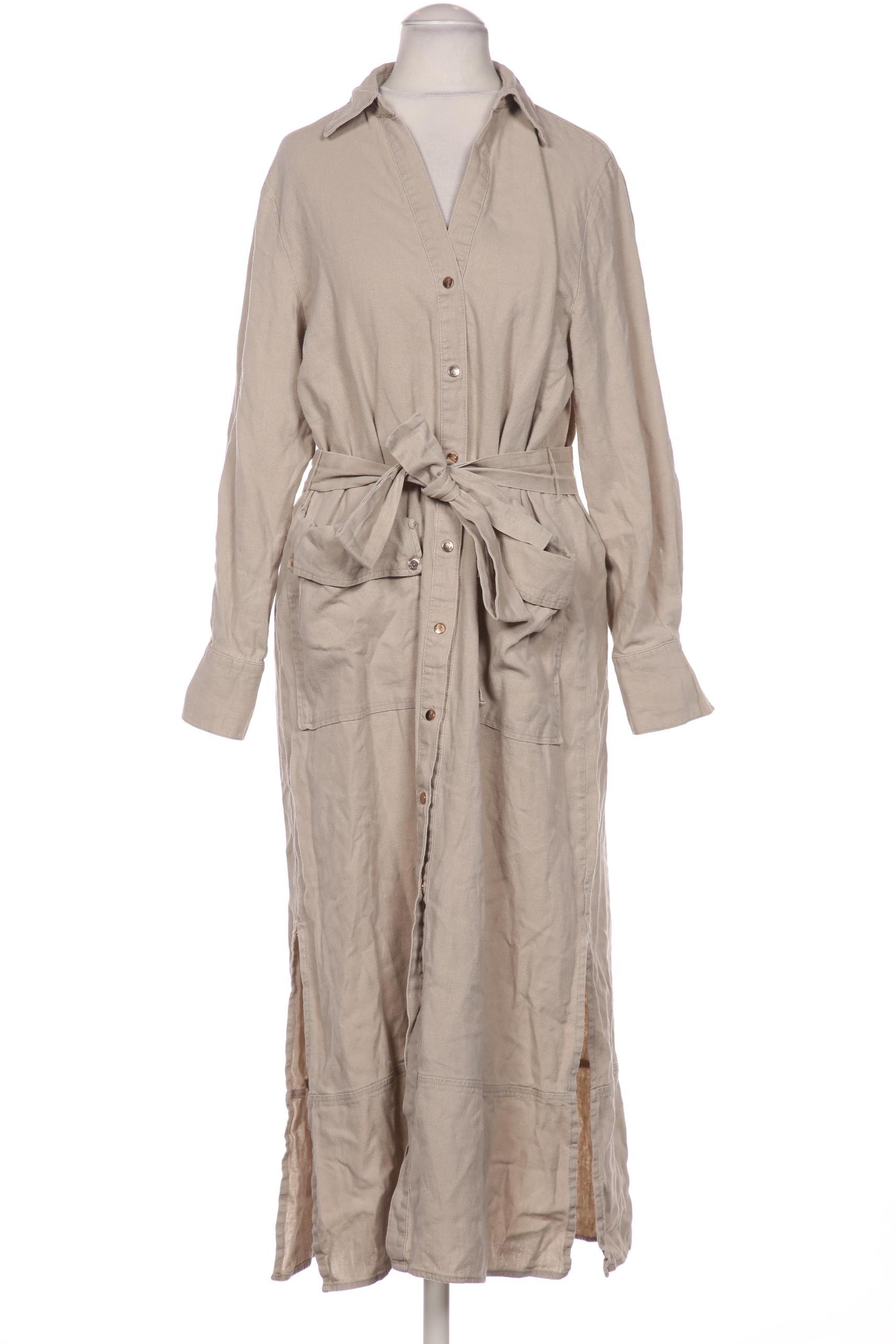

Zara Damen Kleid, beige, Gr. 38