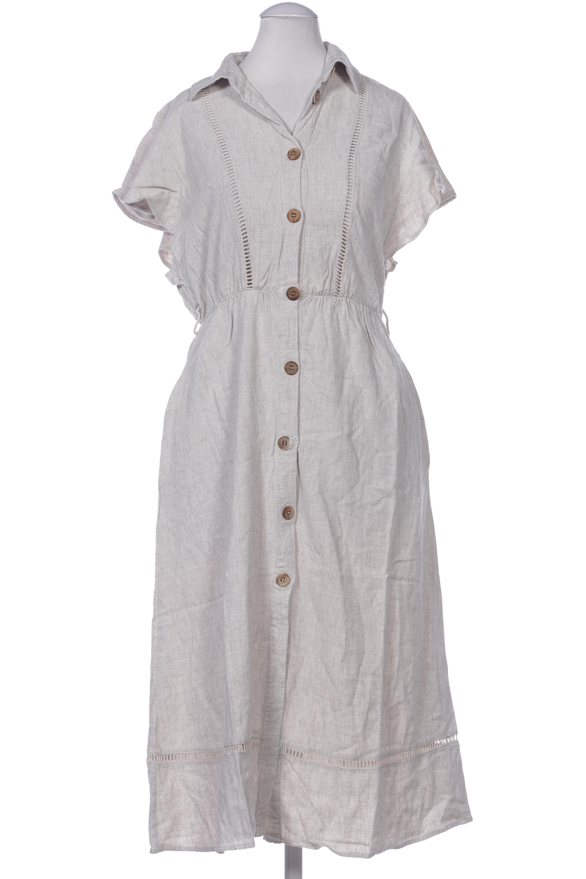 

Zara Damen Kleid, beige, Gr. 34