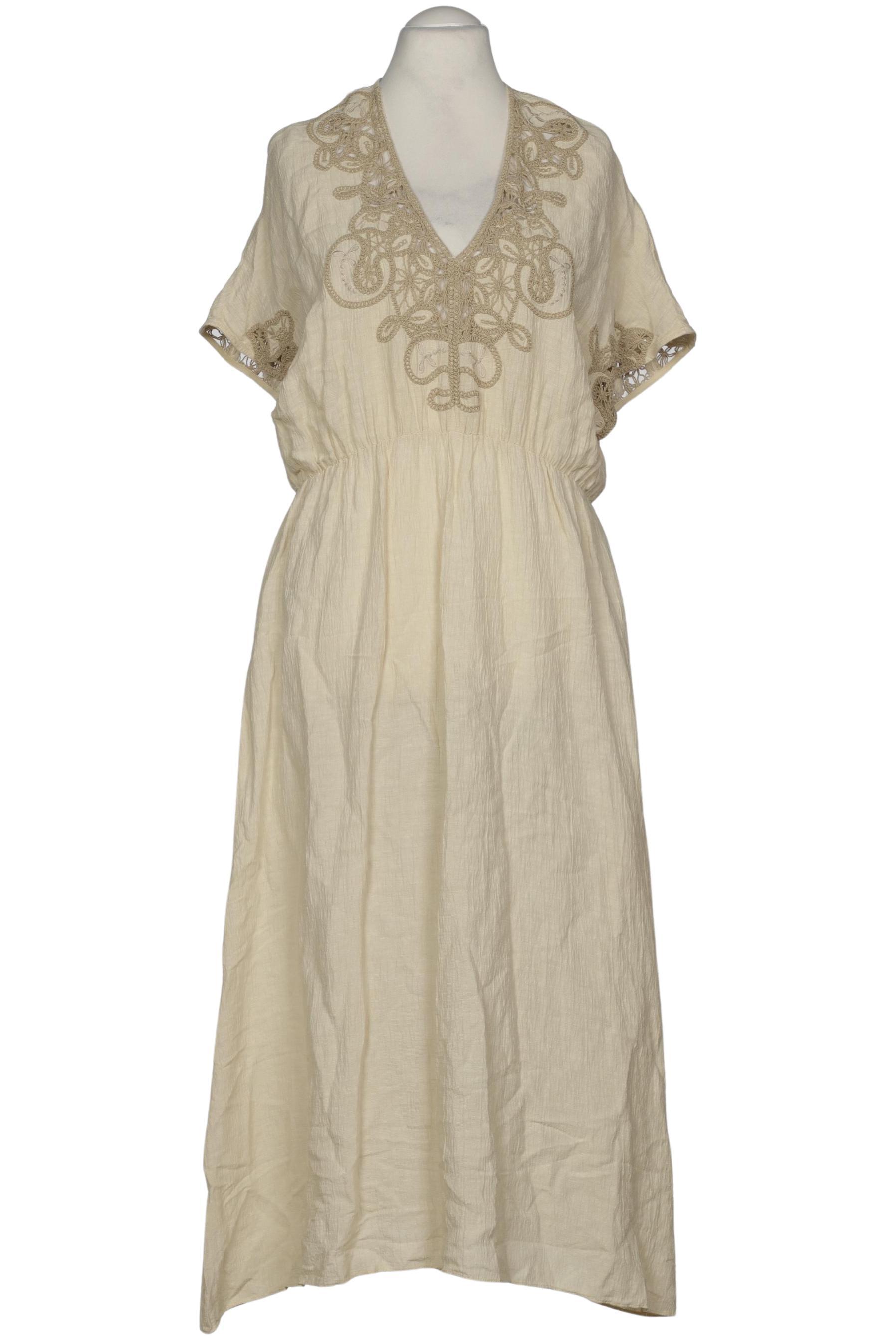 

Zara Damen Kleid, beige, Gr. 38