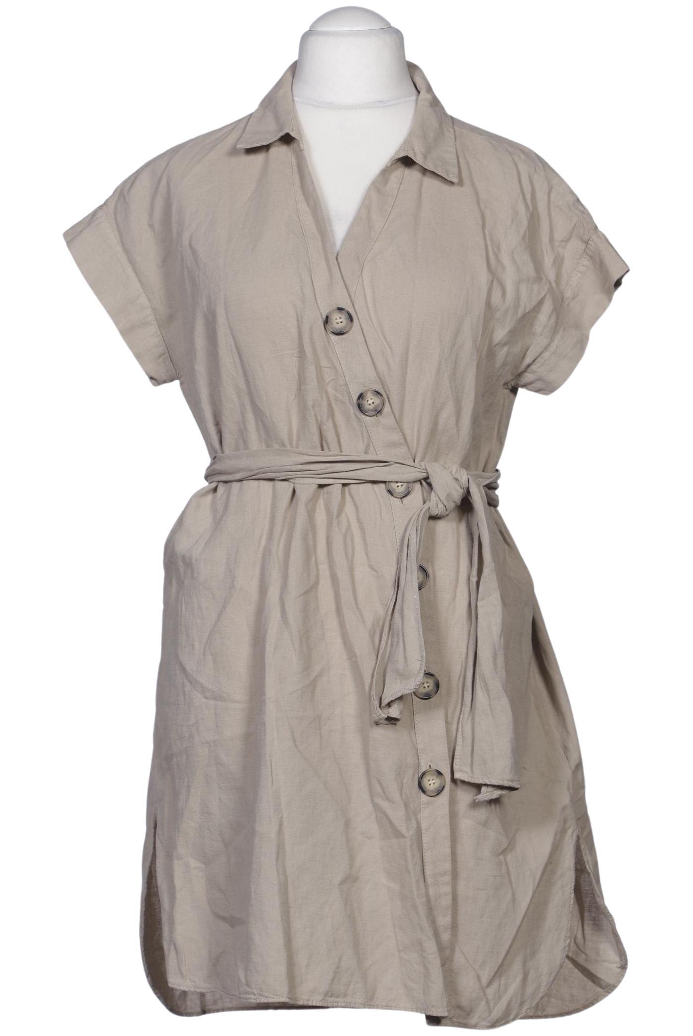 

Zara Damen Kleid, beige, Gr. 44