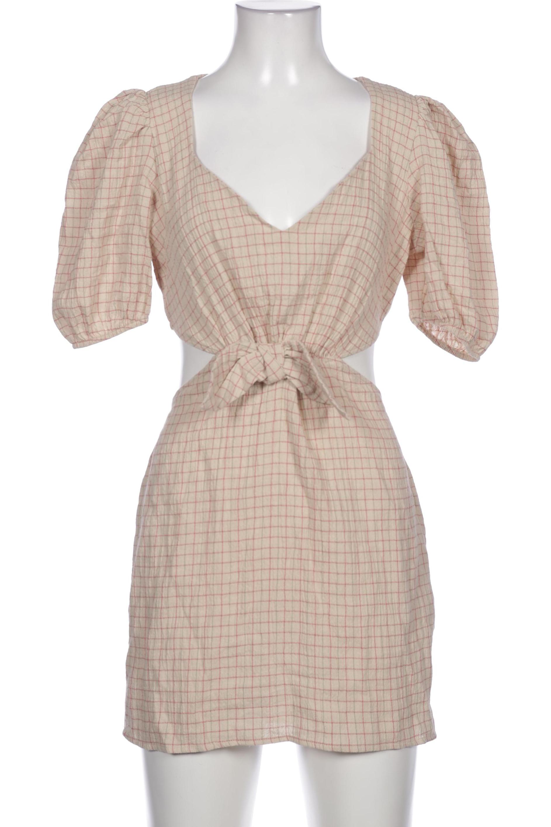 

Zara Damen Kleid, beige, Gr. 34