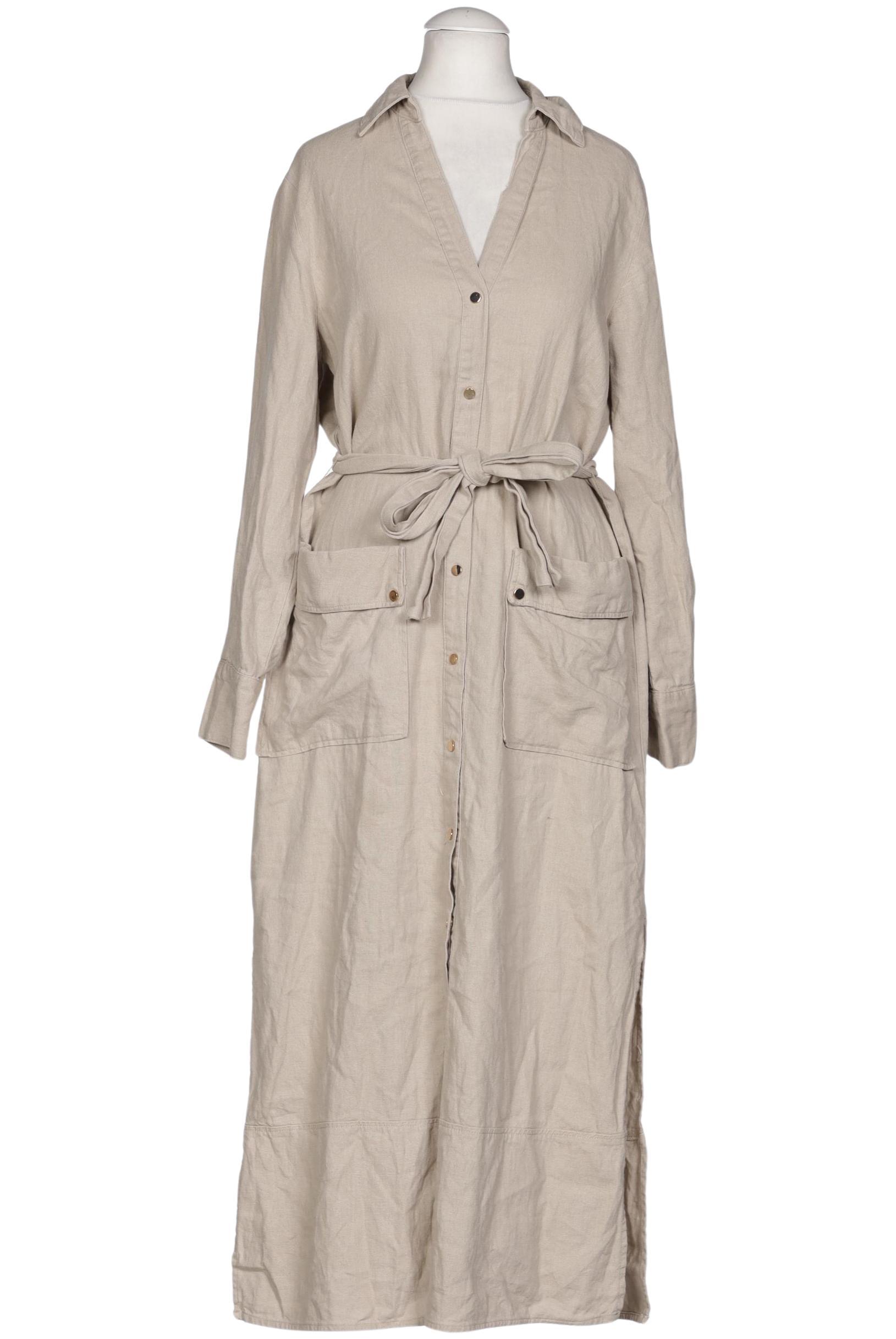 

Zara Damen Kleid, beige, Gr. 34
