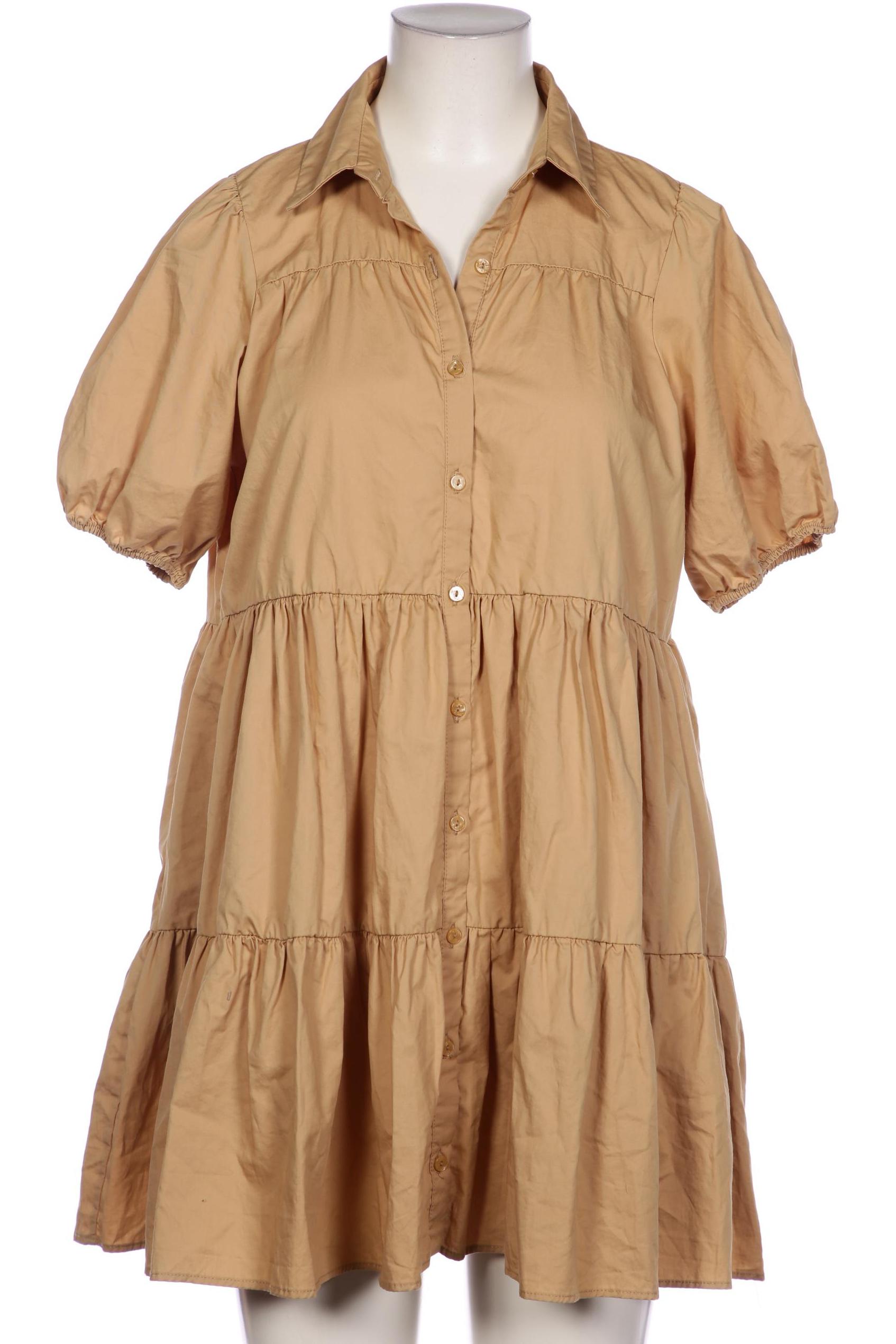 

Zara Damen Kleid, beige, Gr. 36