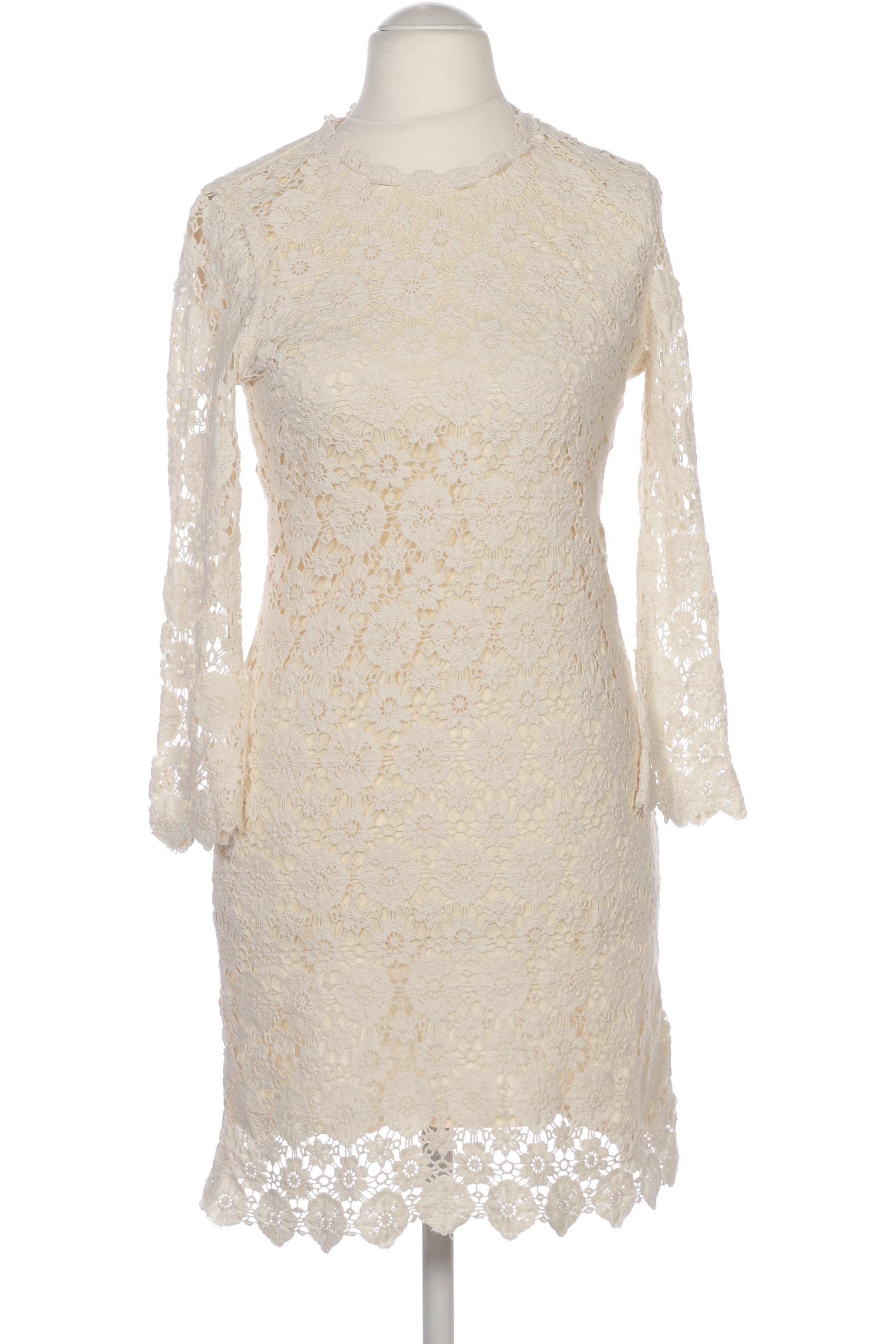 

ZARA Damen Kleid, cremeweiß