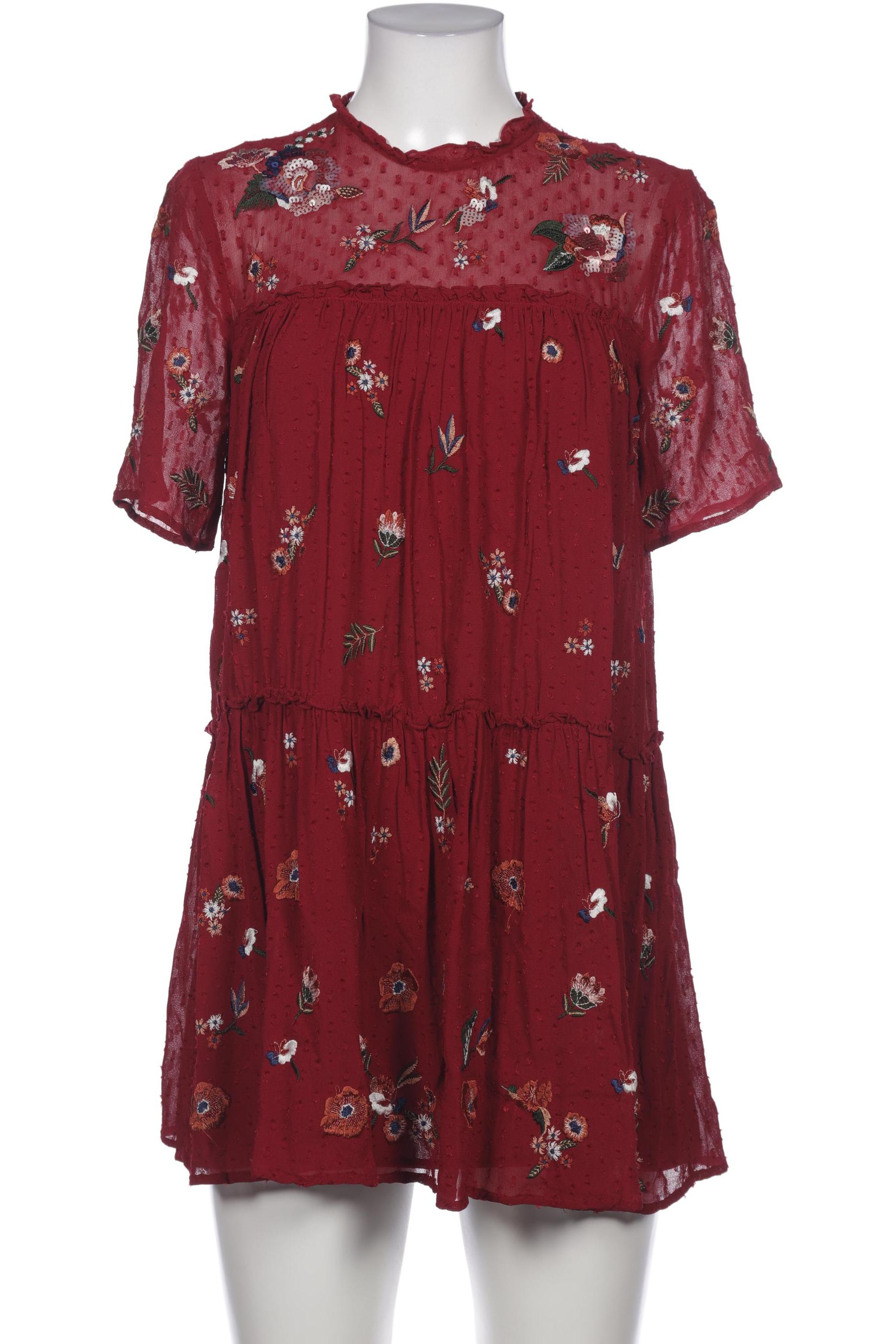 

ZARA Damen Kleid, bordeaux