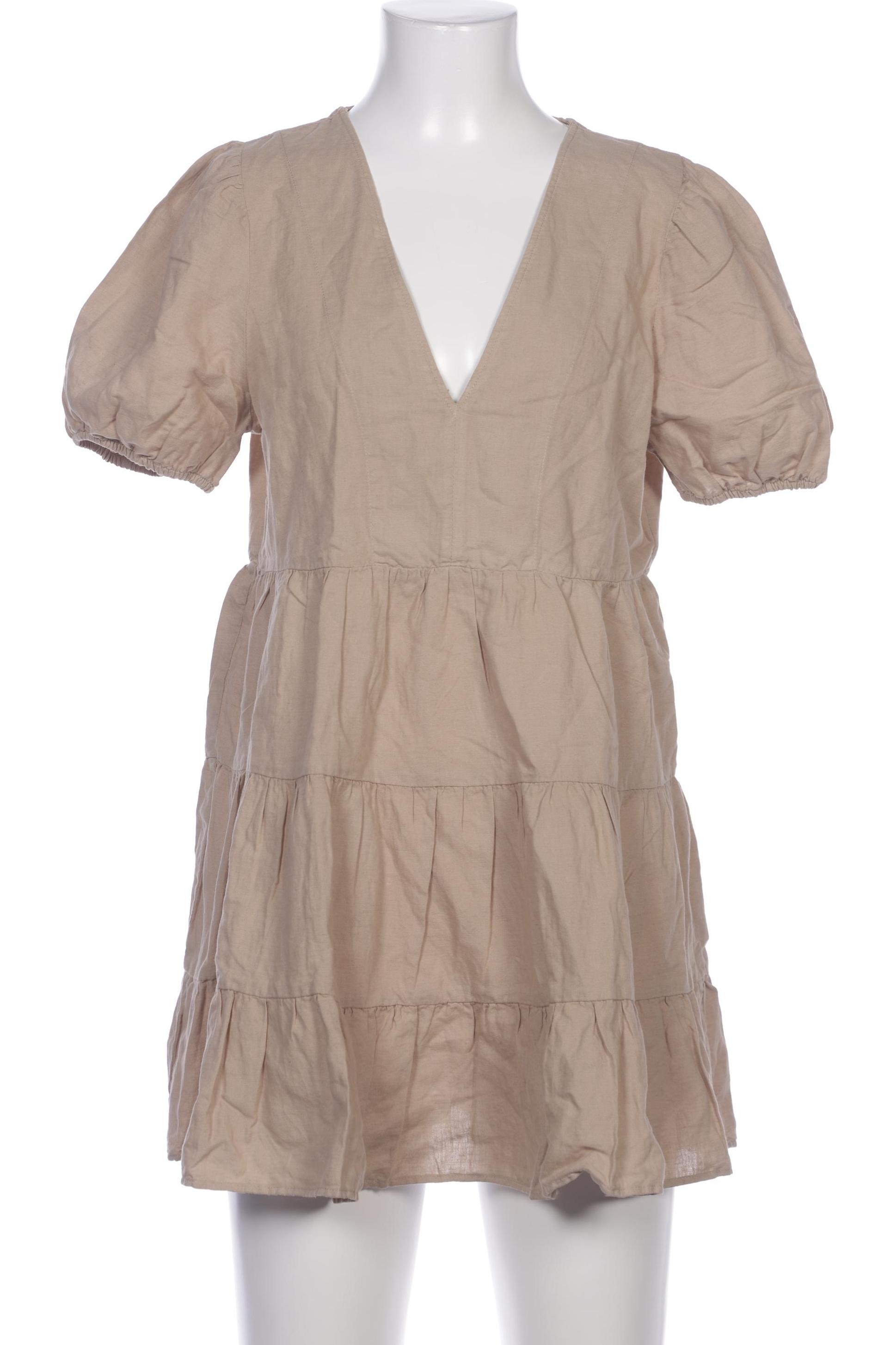 

Zara Damen Kleid, beige, Gr. 38