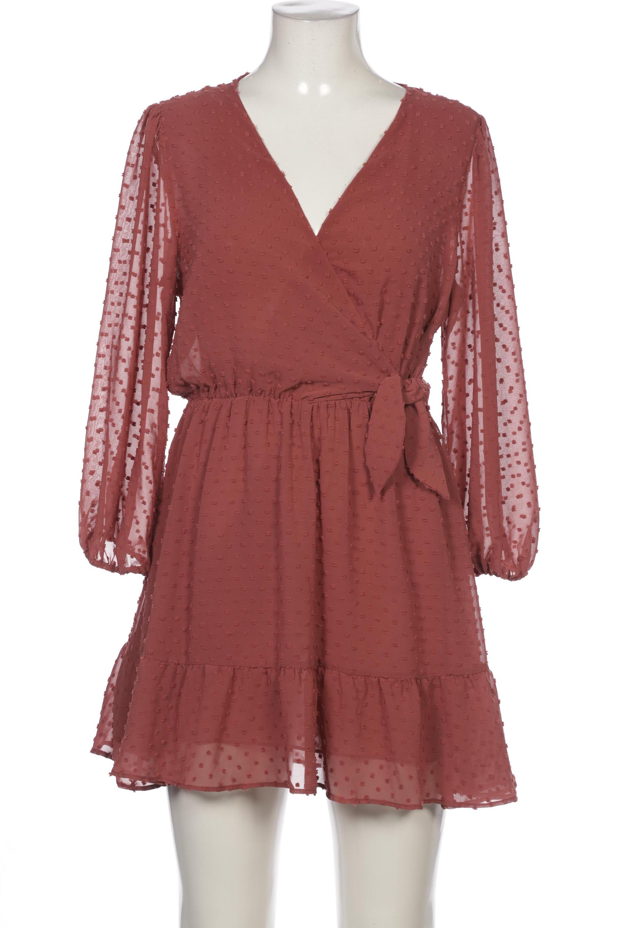 

ZARA Damen Kleid, bordeaux