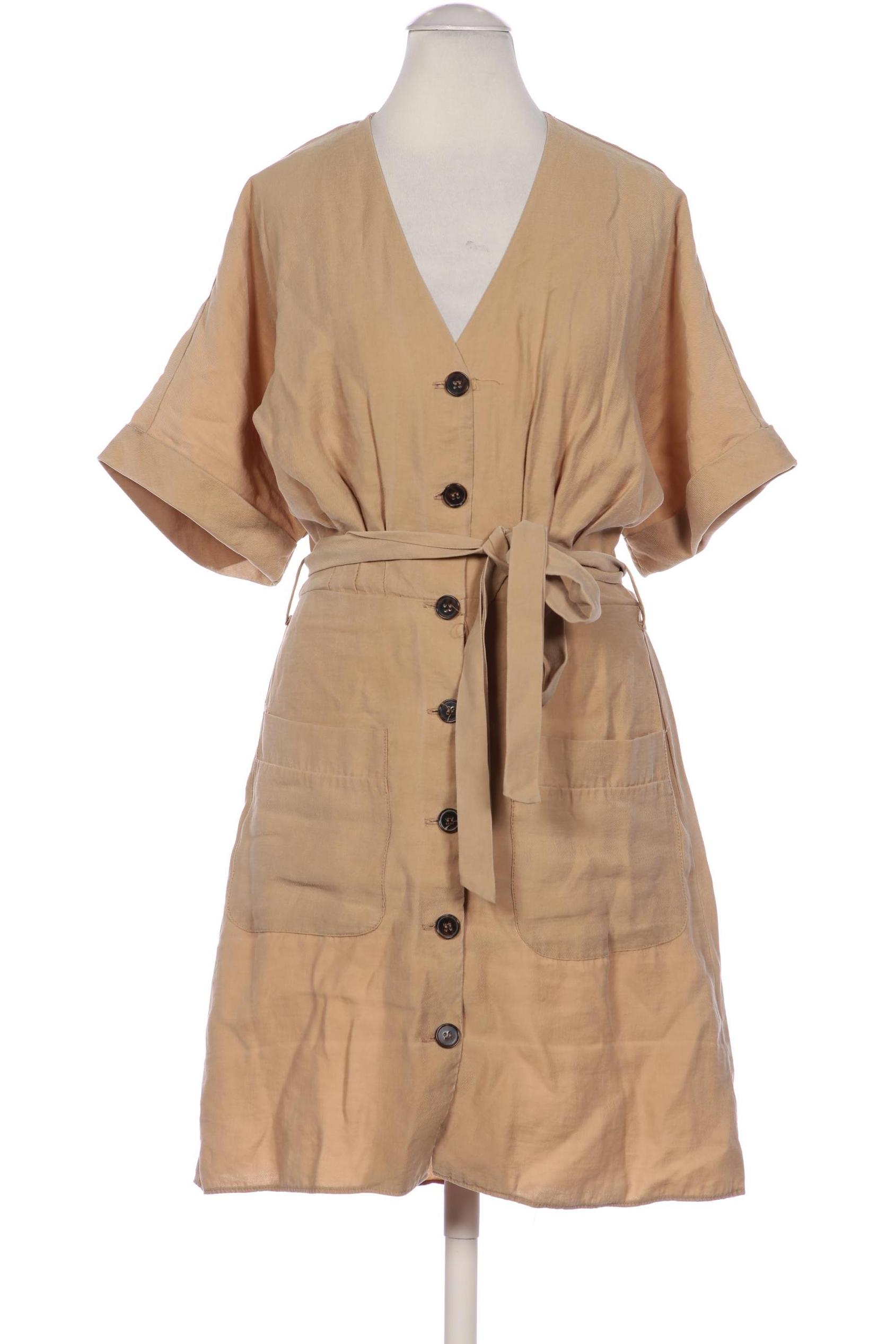 

Zara Damen Kleid, beige, Gr. 34