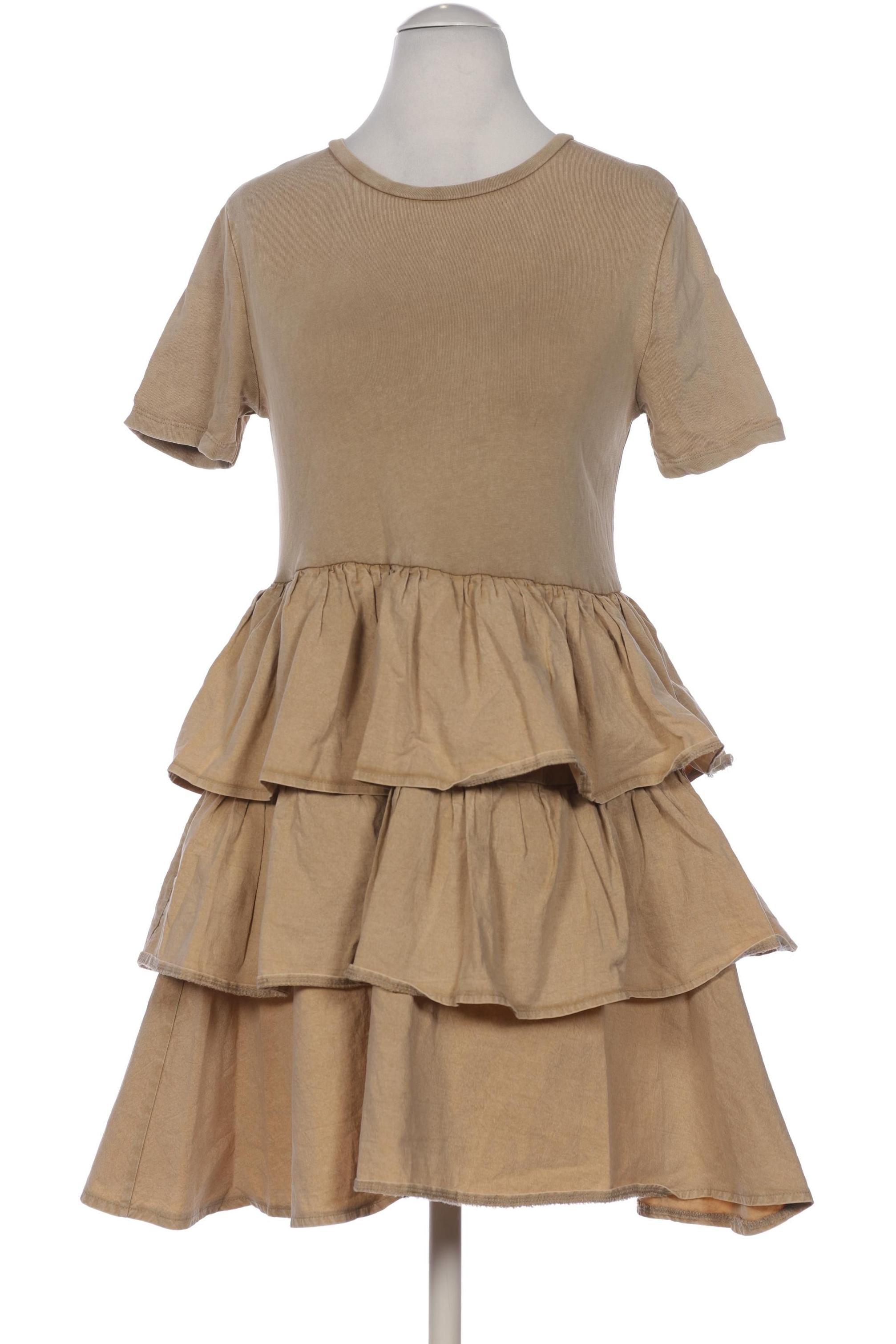 

Zara Damen Kleid, beige, Gr. 38