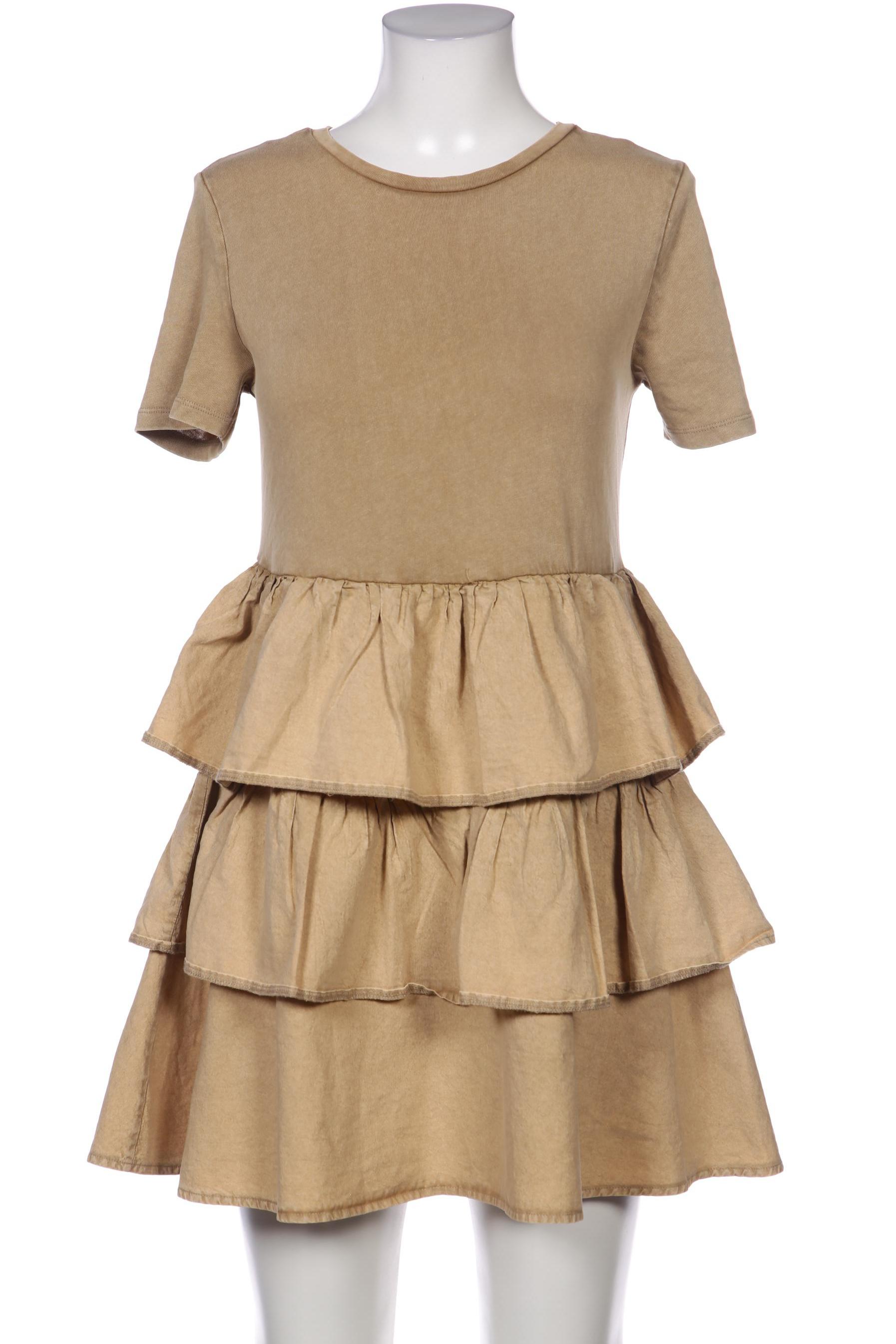 

Zara Damen Kleid, beige, Gr. 38