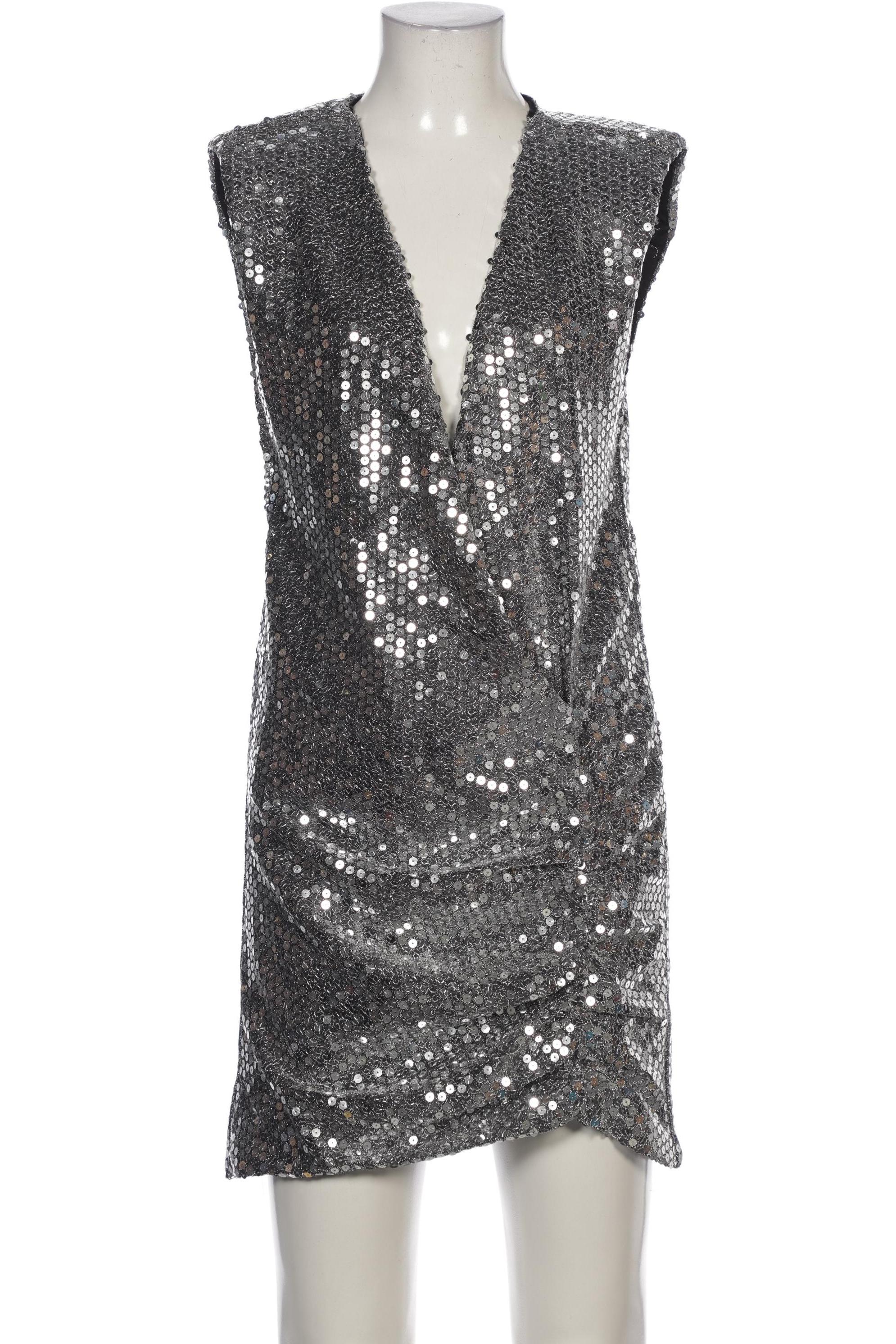 

Zara Damen Kleid, silber, Gr. 36