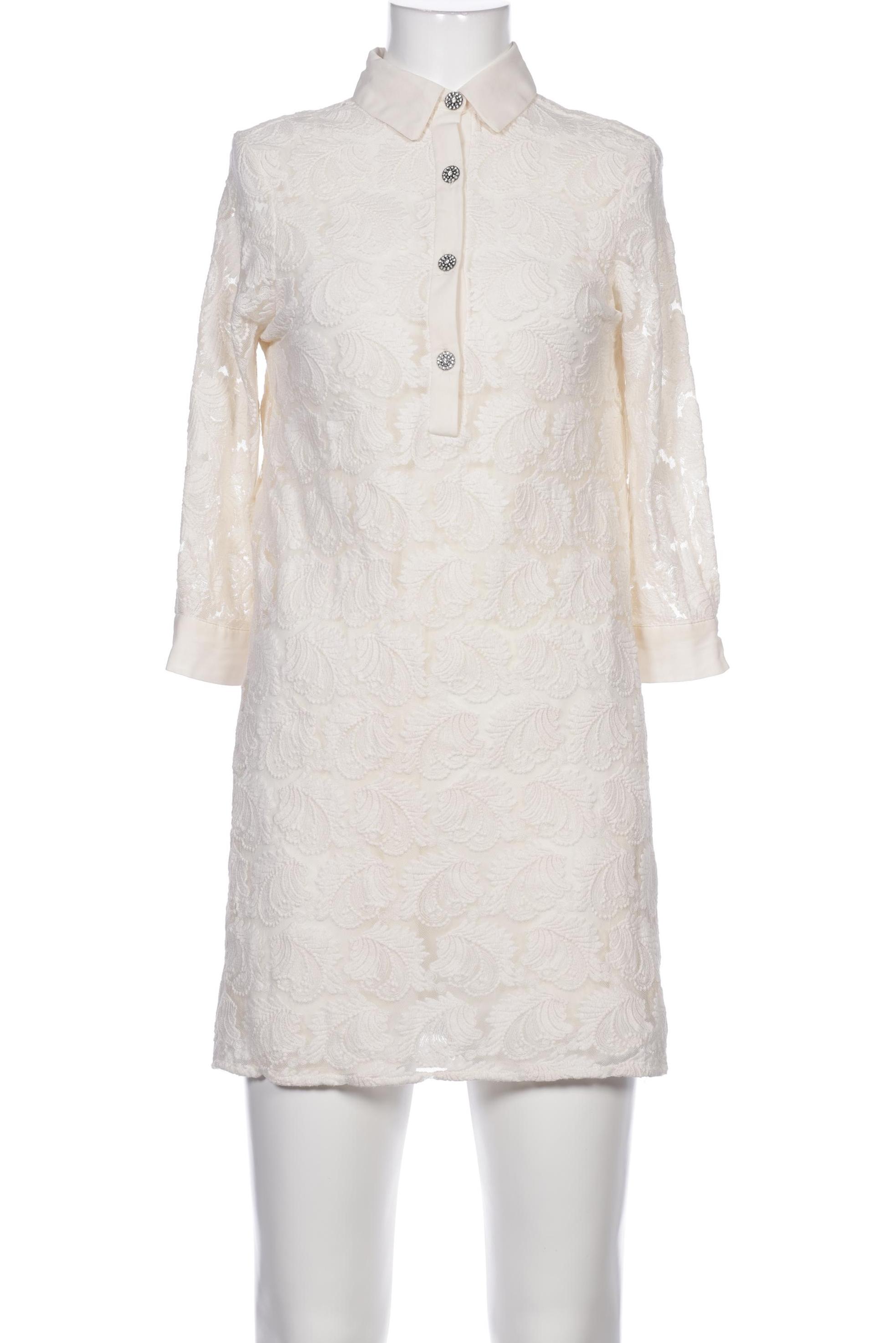 

ZARA Damen Kleid, cremeweiß