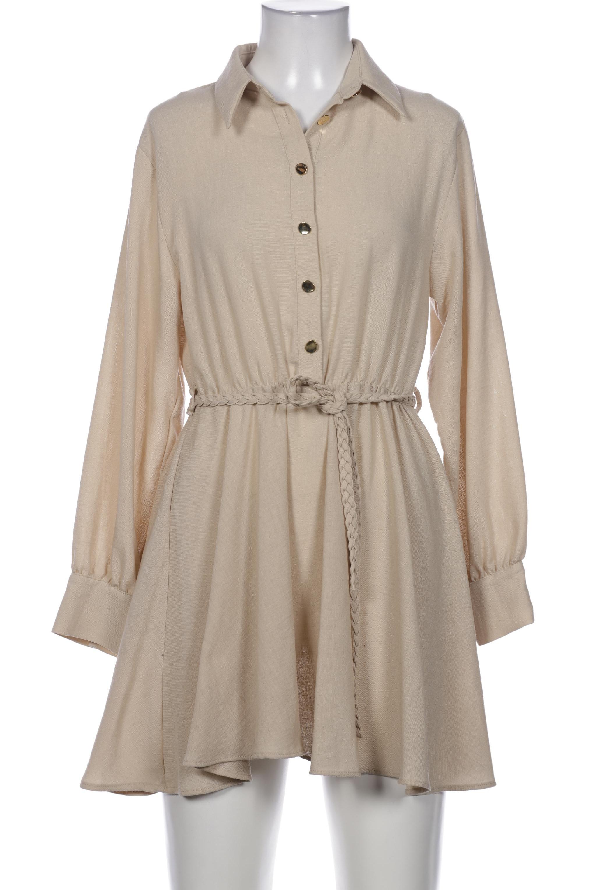 

Zara Damen Kleid, beige, Gr. 34