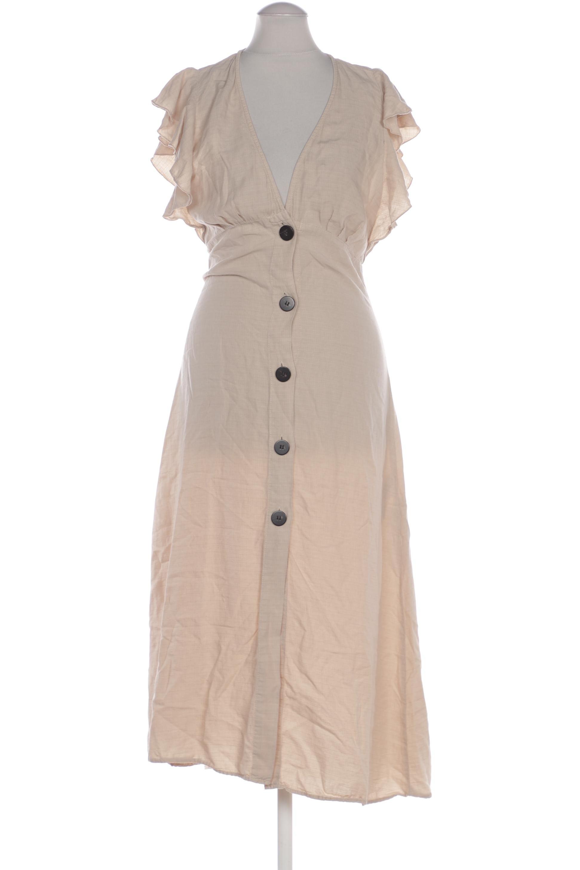 

Zara Damen Kleid, beige, Gr. 34