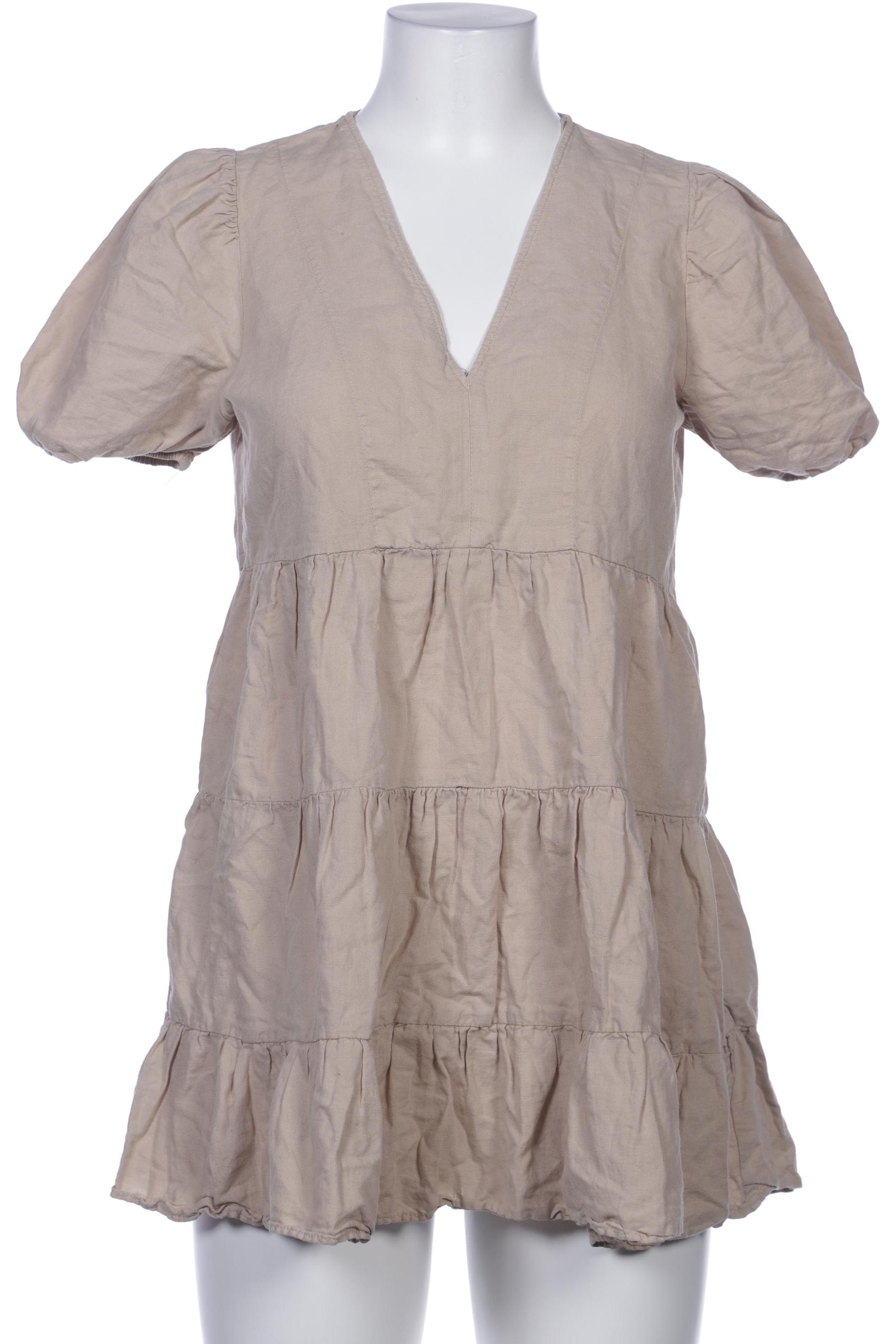 

Zara Damen Kleid, beige, Gr. 36