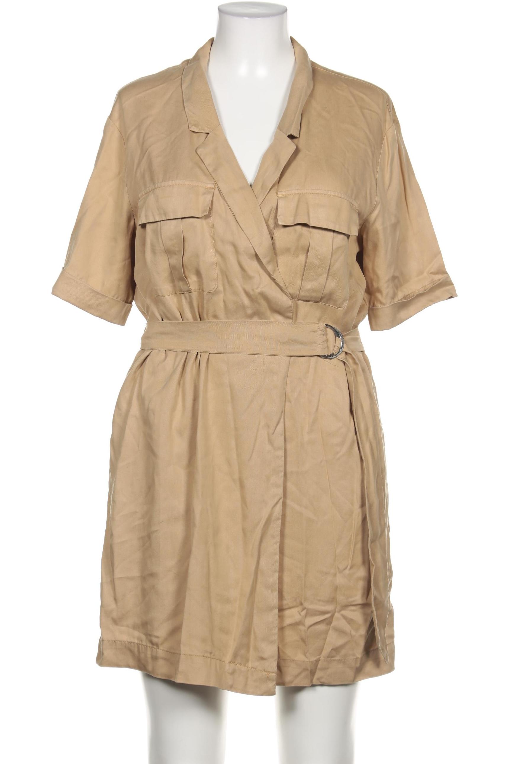 

Zara Damen Kleid, beige, Gr. 44