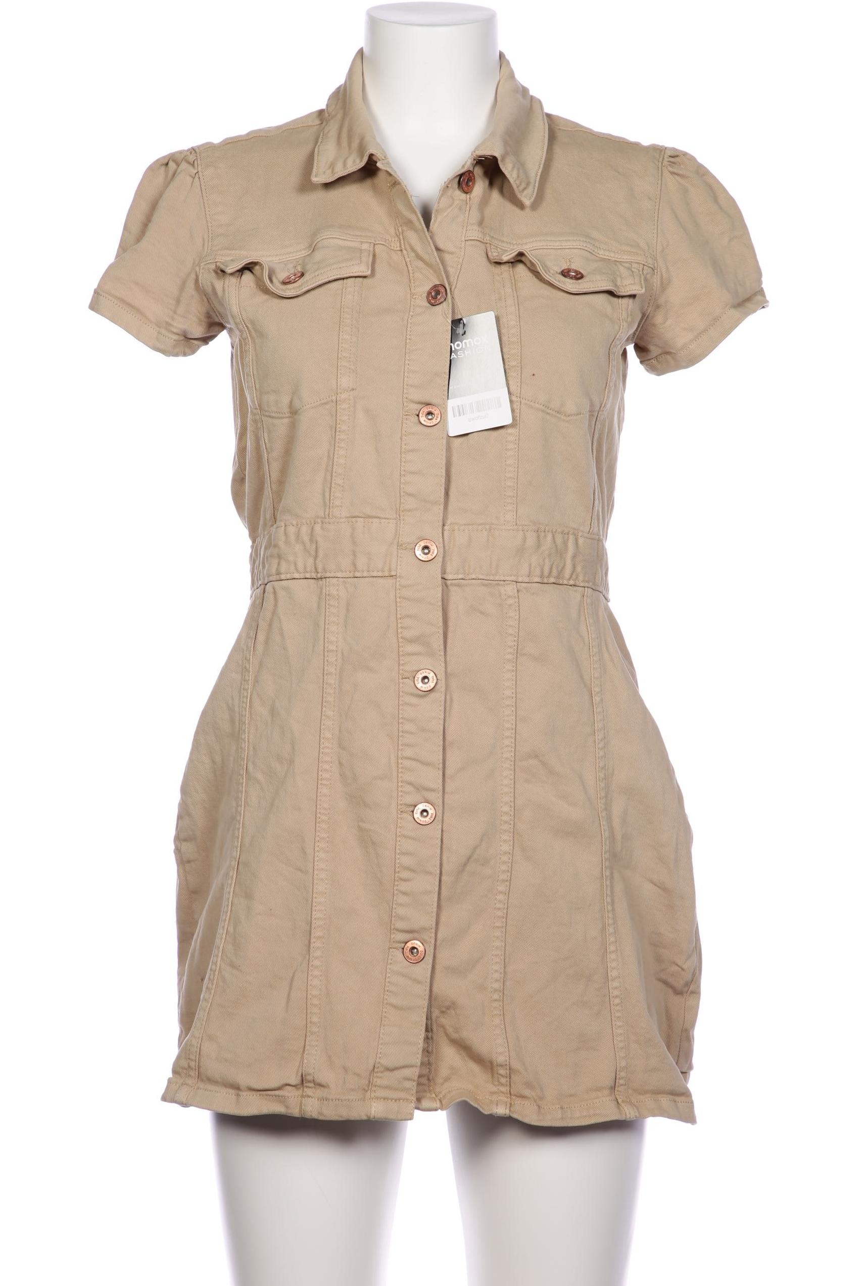 

Zara Damen Kleid, beige, Gr. 42