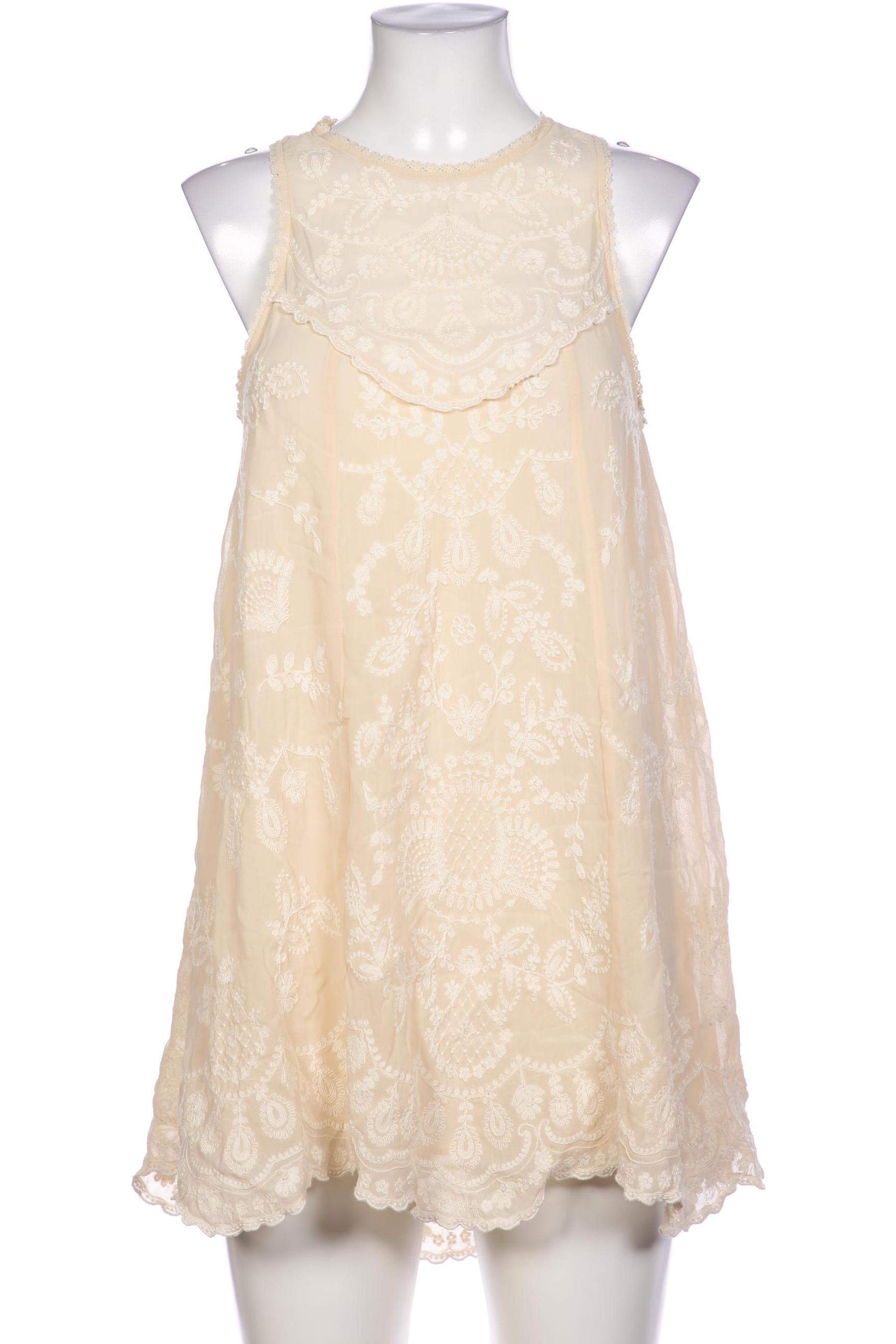 

Zara Damen Kleid, beige, Gr. 38