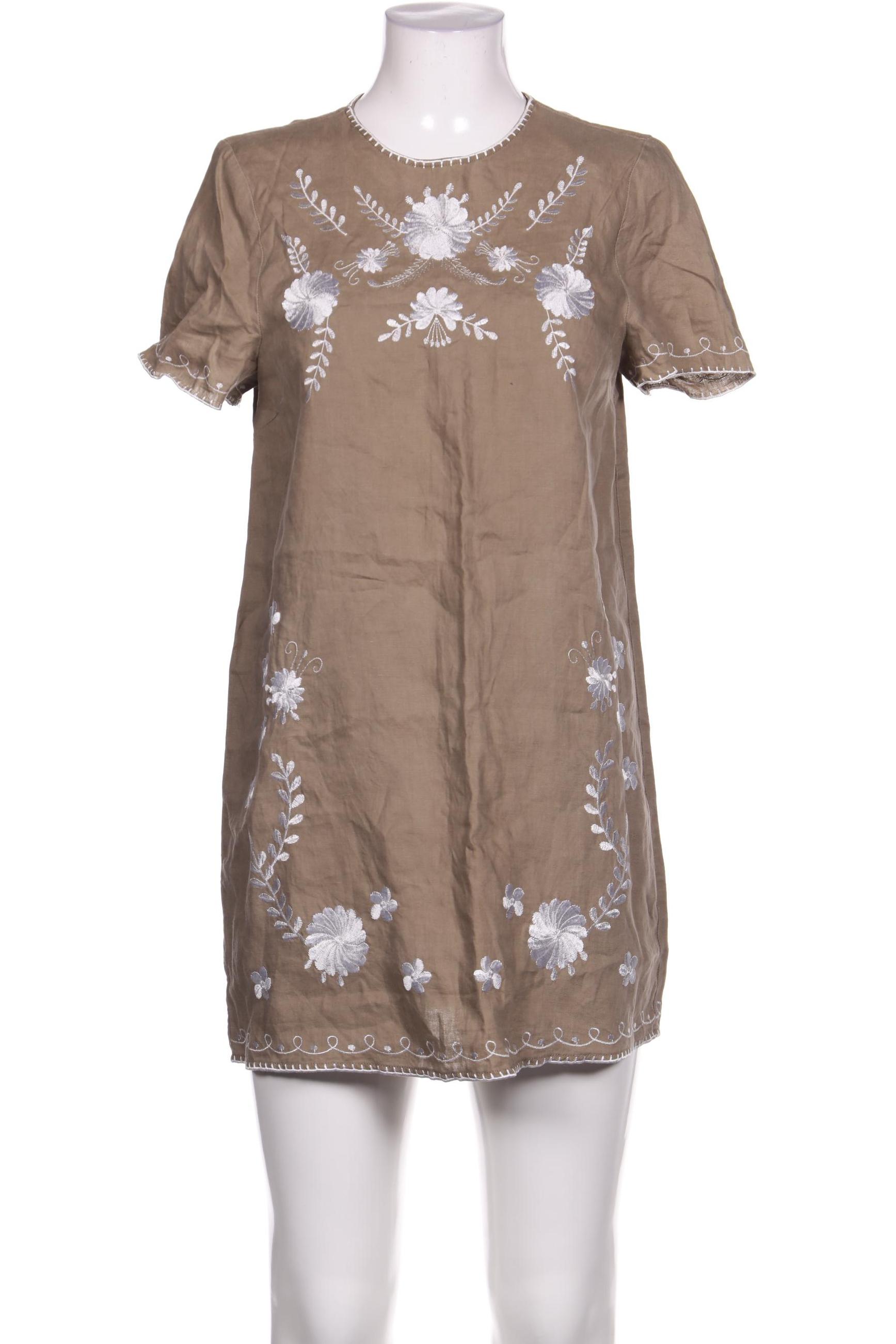 

Zara Damen Kleid, beige, Gr. 38