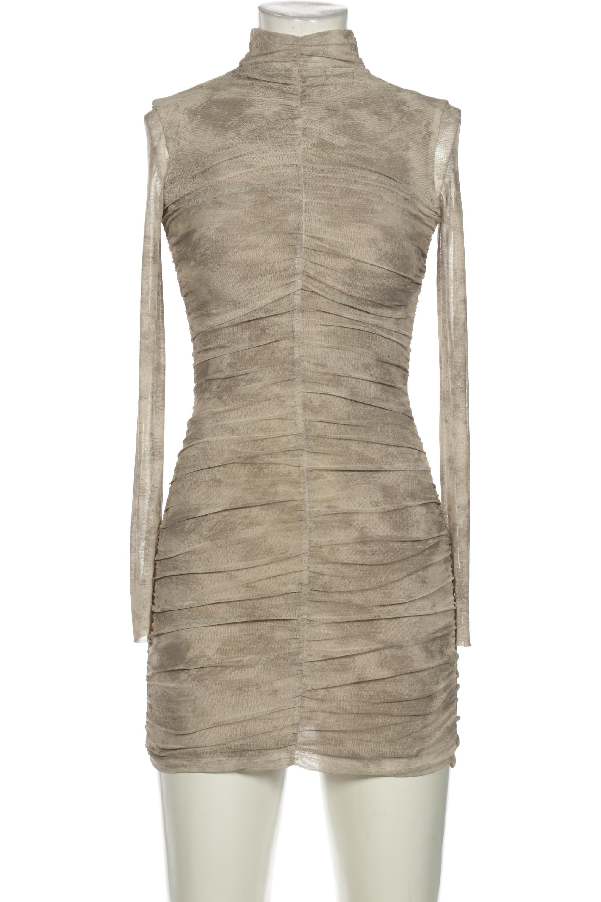 

Zara Damen Kleid, beige, Gr. 34