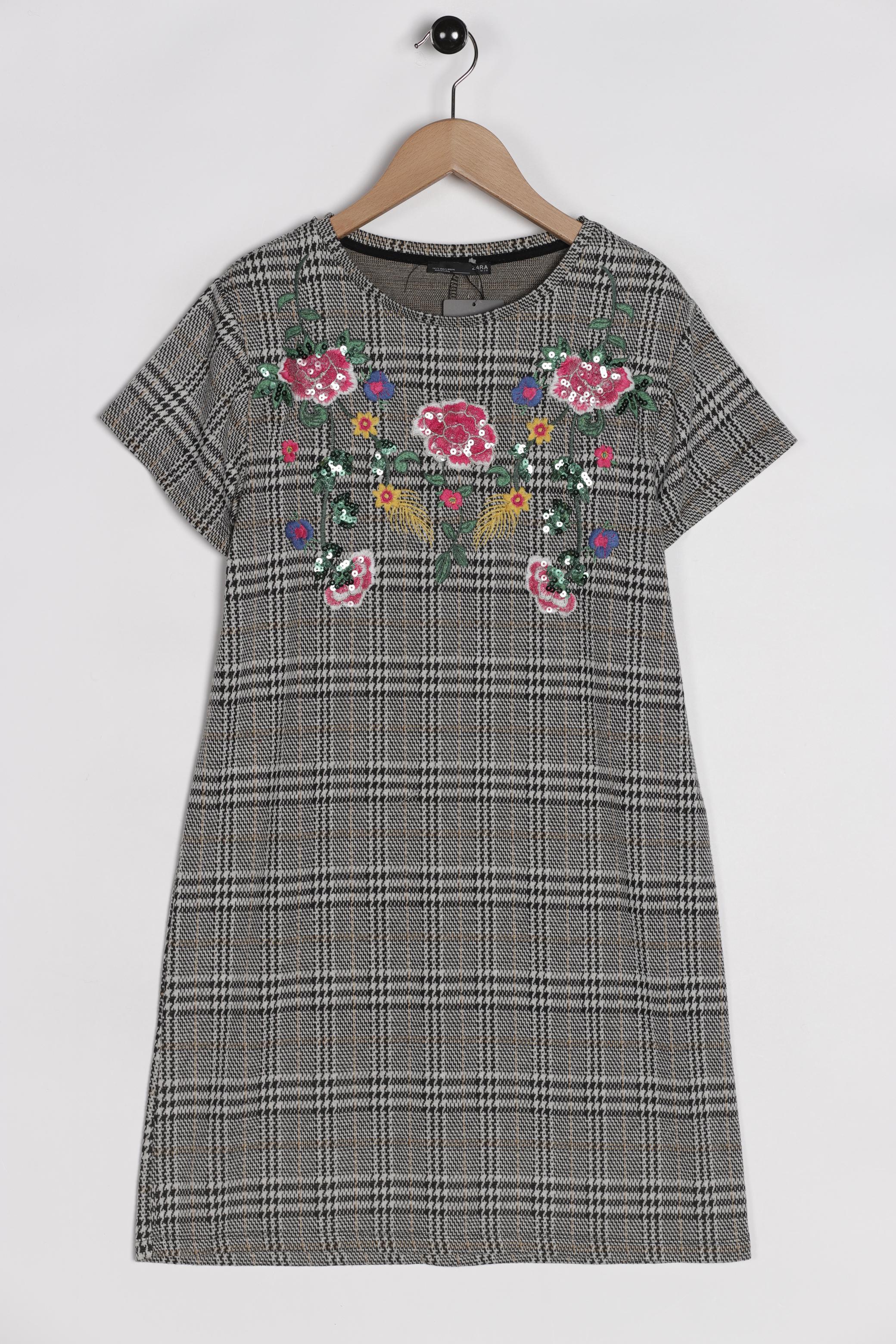

Zara Damen Kleid, grau, Gr. 36