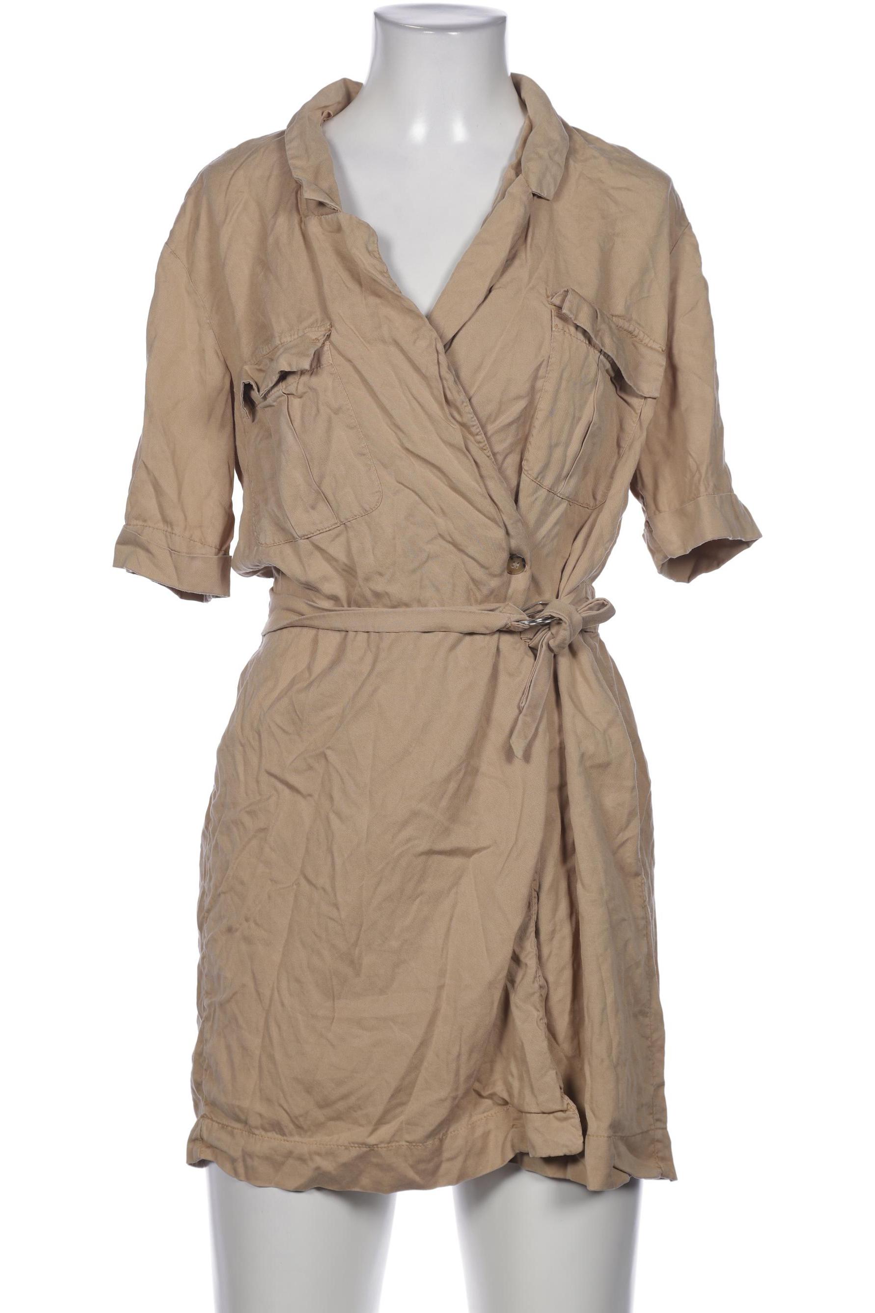 

Zara Damen Kleid, beige, Gr. 36