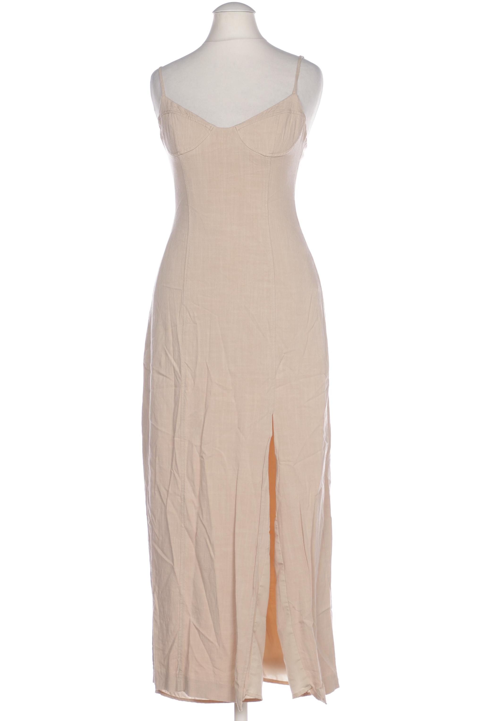 

Zara Damen Kleid, beige, Gr. 34