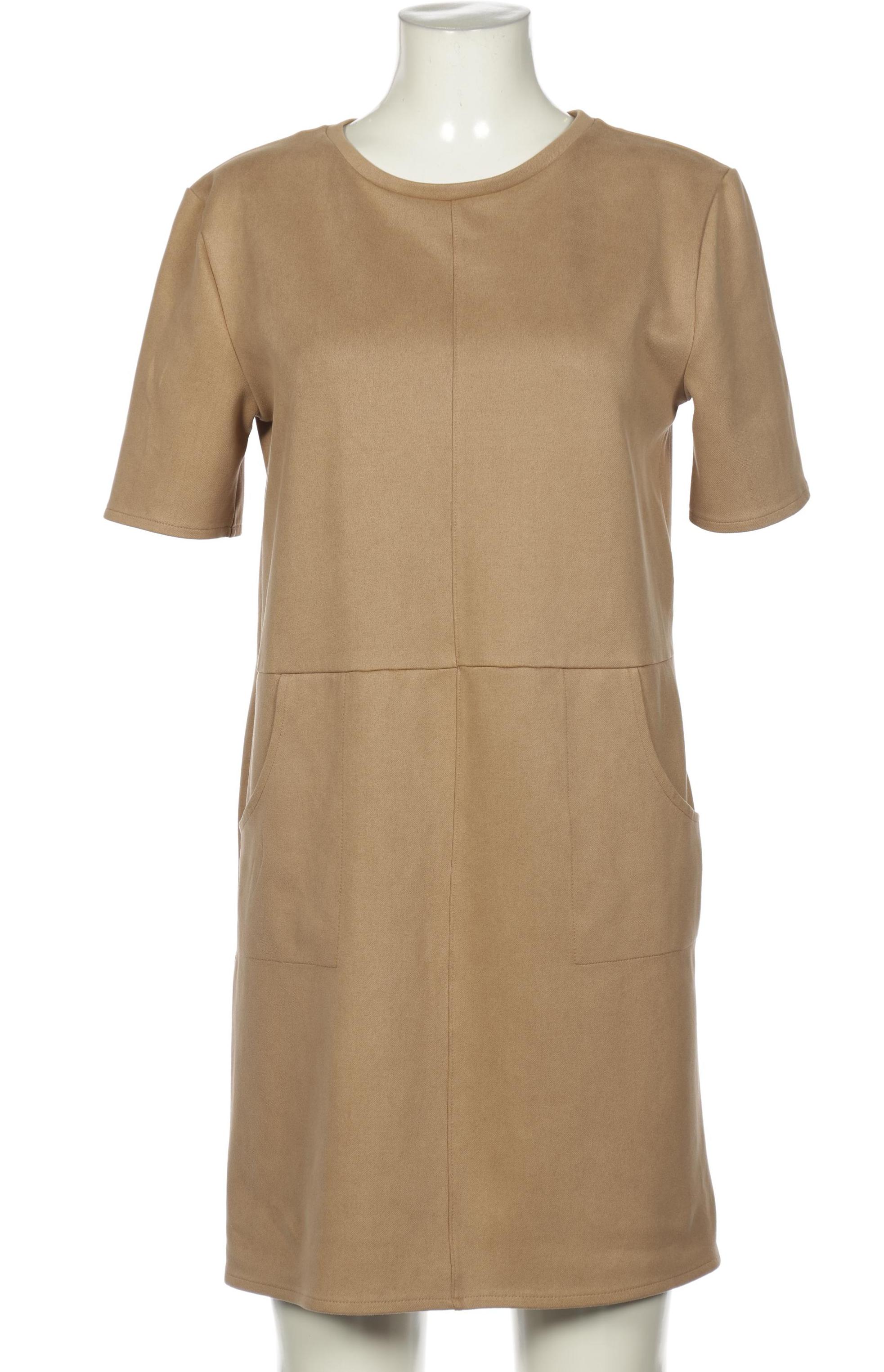 

Zara Damen Kleid, beige, Gr. 42