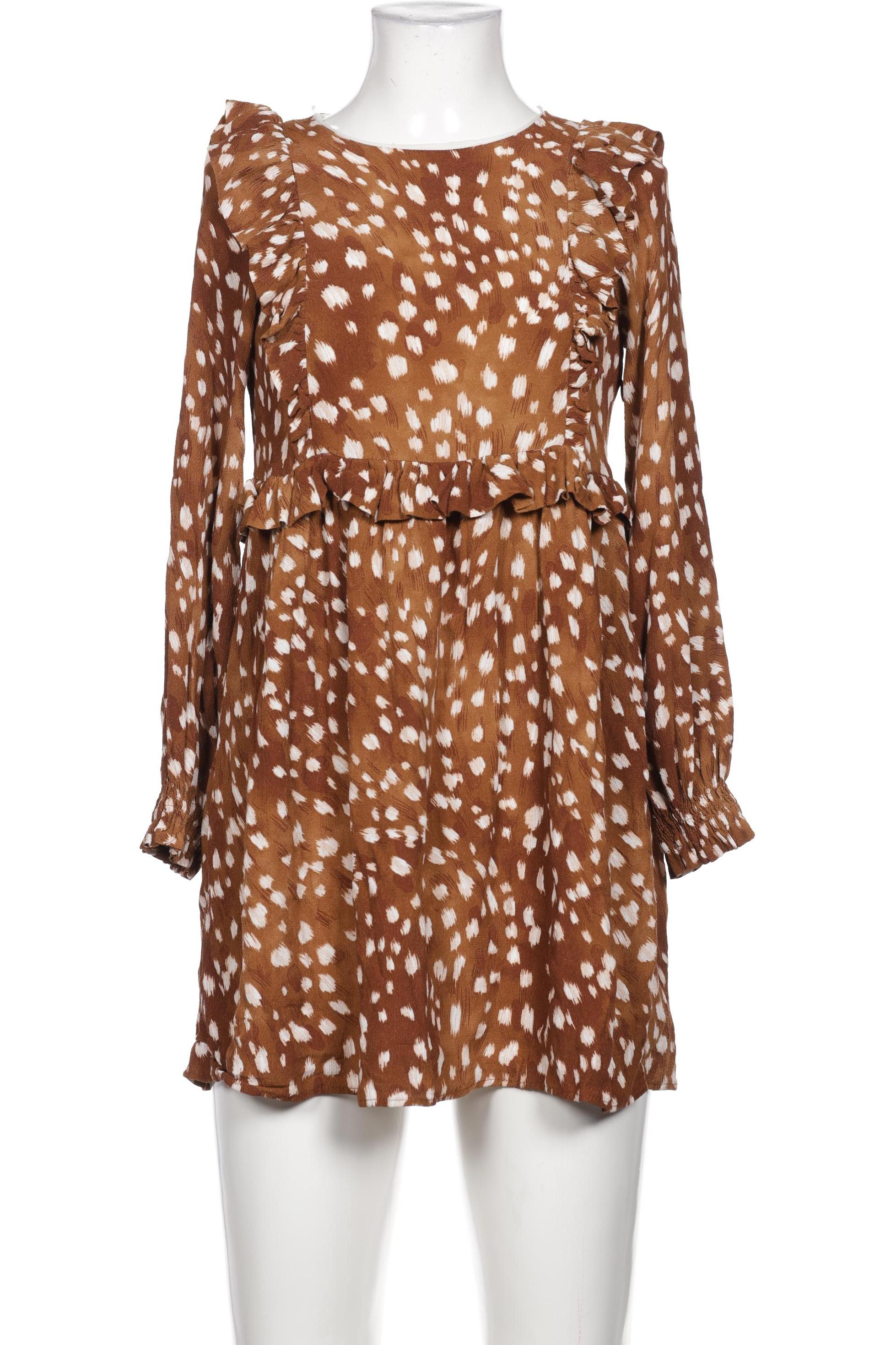 

ZARA Damen Kleid, braun