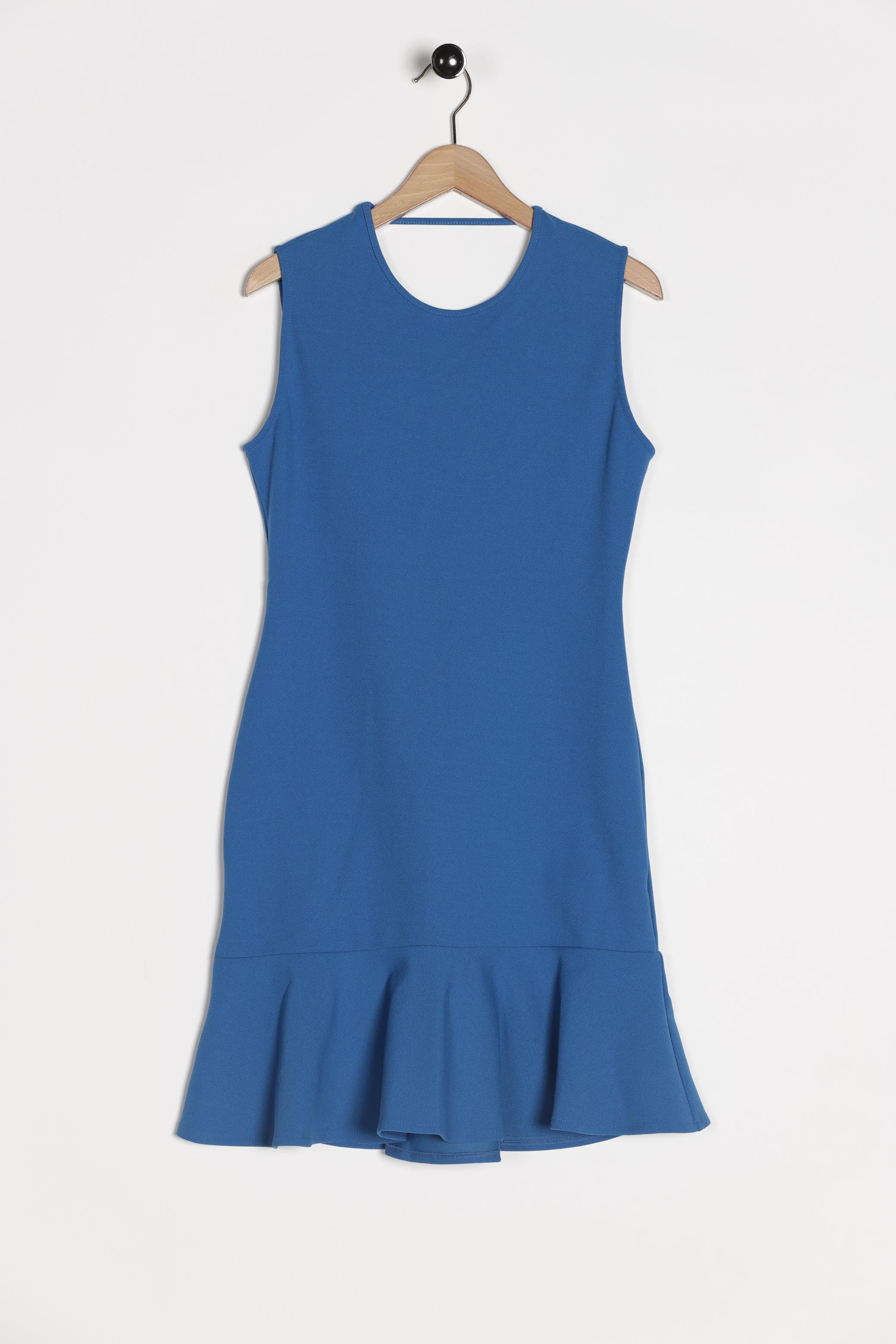 

ZARA Damen Kleid, blau