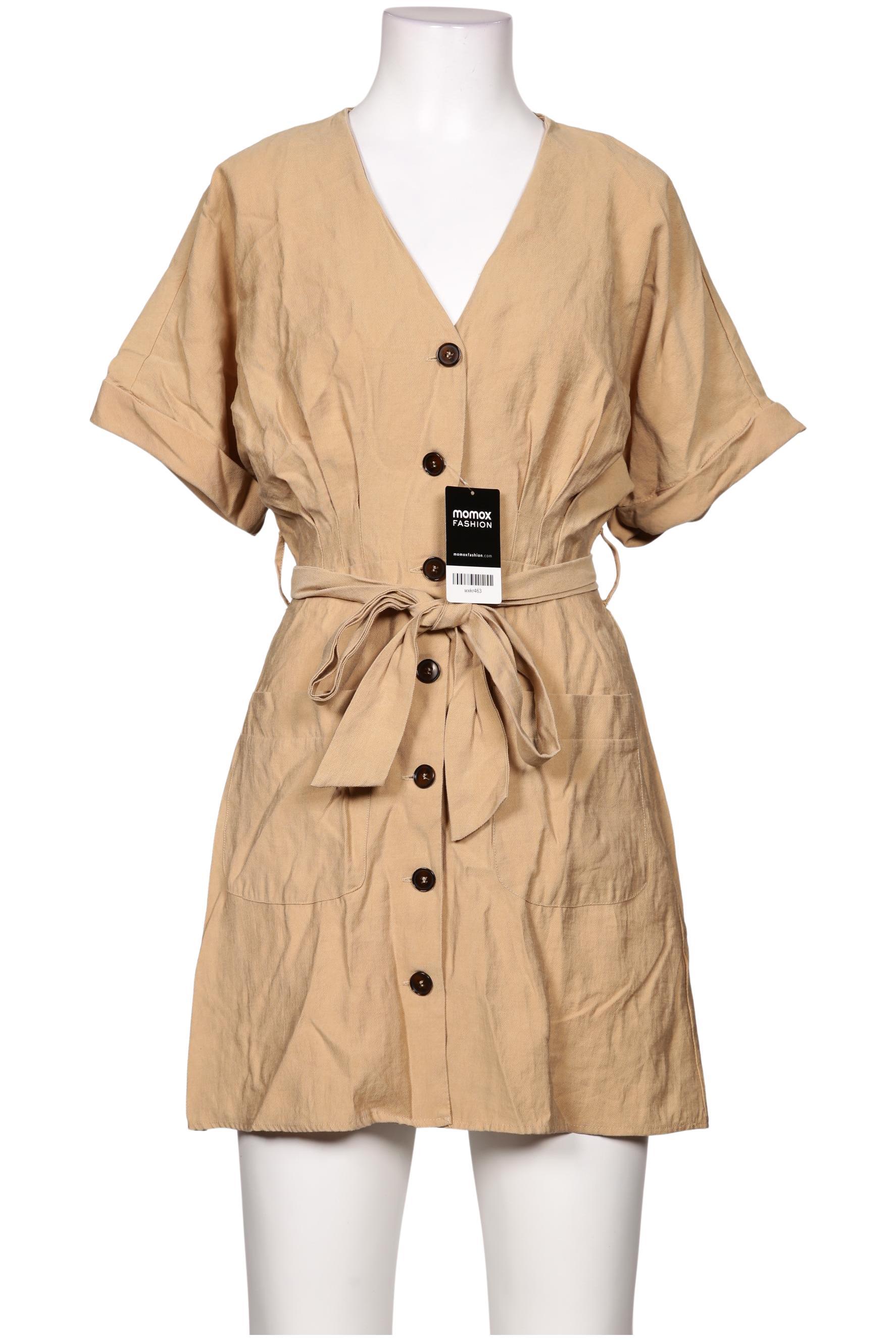 

Zara Damen Kleid, beige, Gr. 36