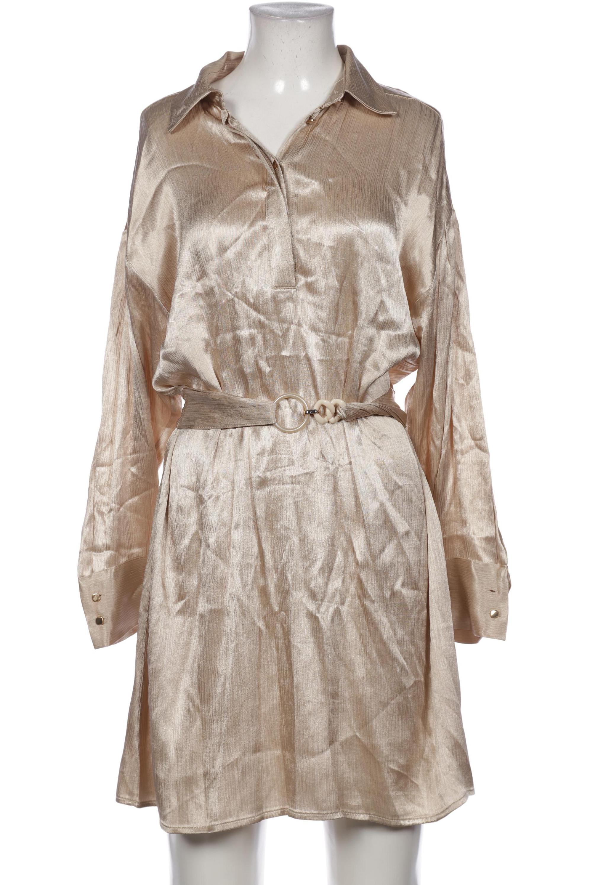 

Zara Damen Kleid, beige, Gr. 36