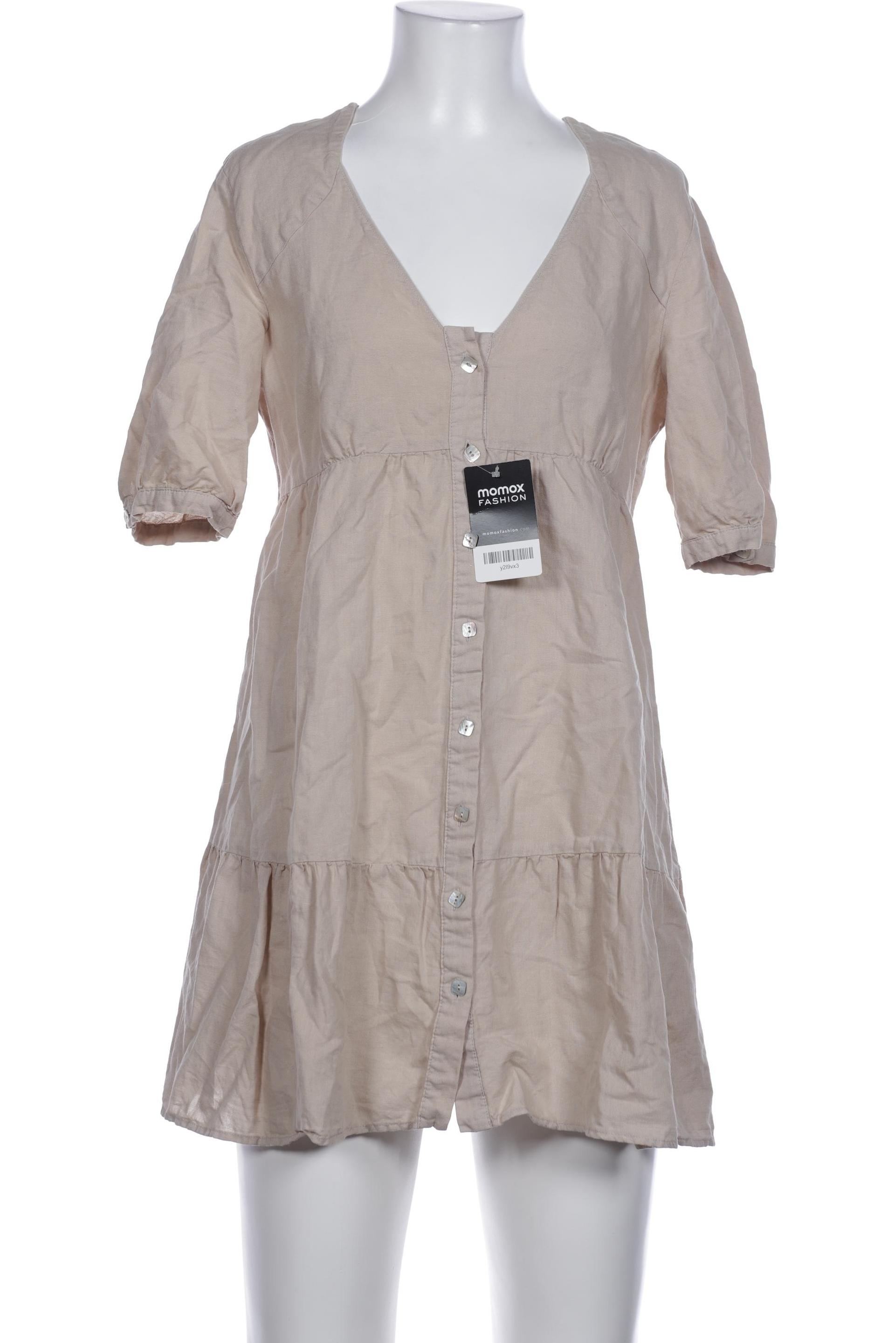 

Zara Damen Kleid, beige, Gr. 34