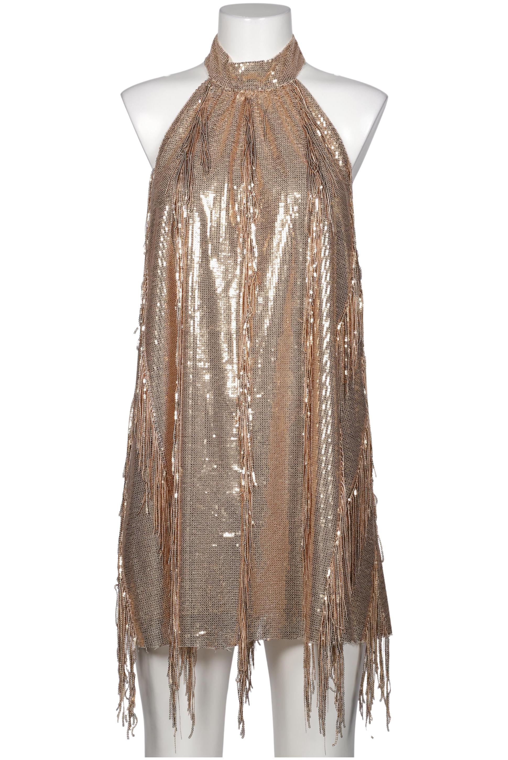 

Zara Damen Kleid, gold, Gr. 38