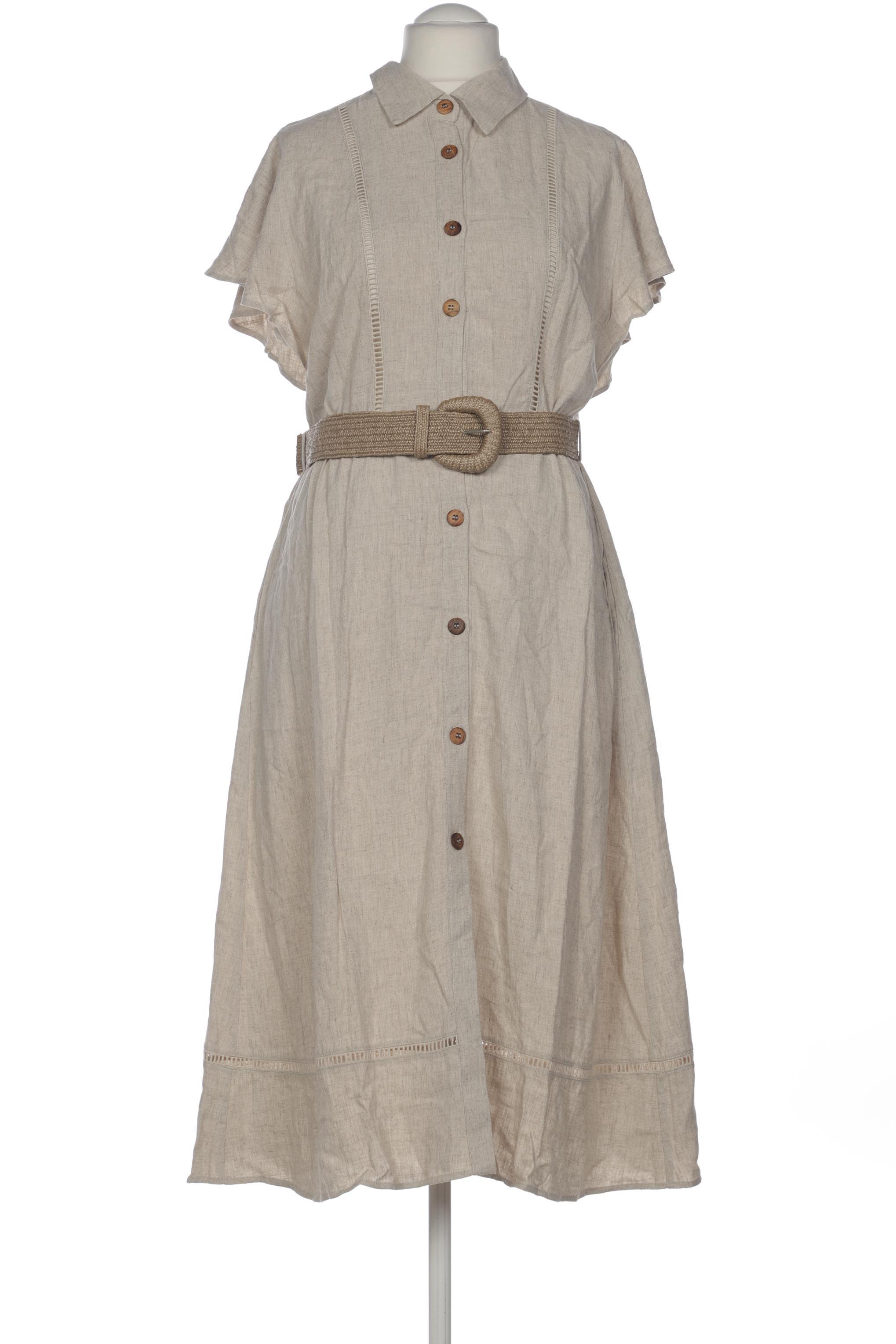 

Zara Damen Kleid, beige, Gr. 42