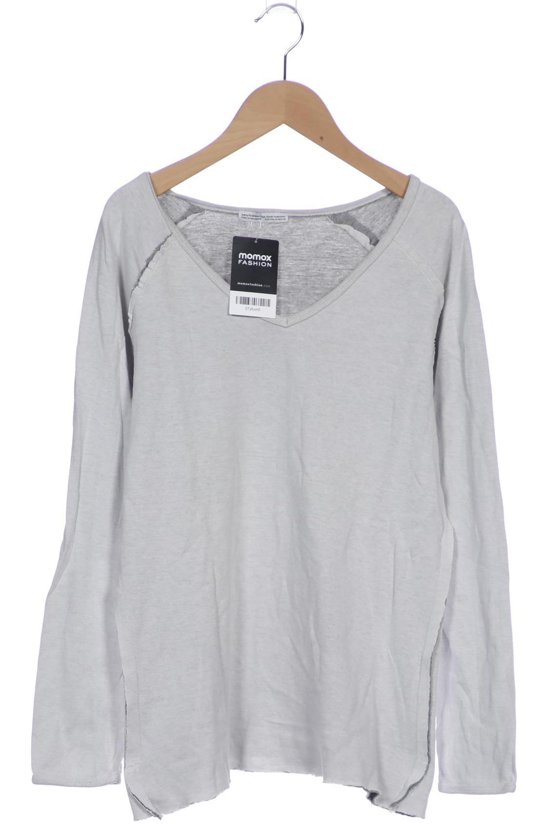 

Zara Damen Langarmshirt, grau, Gr. 38