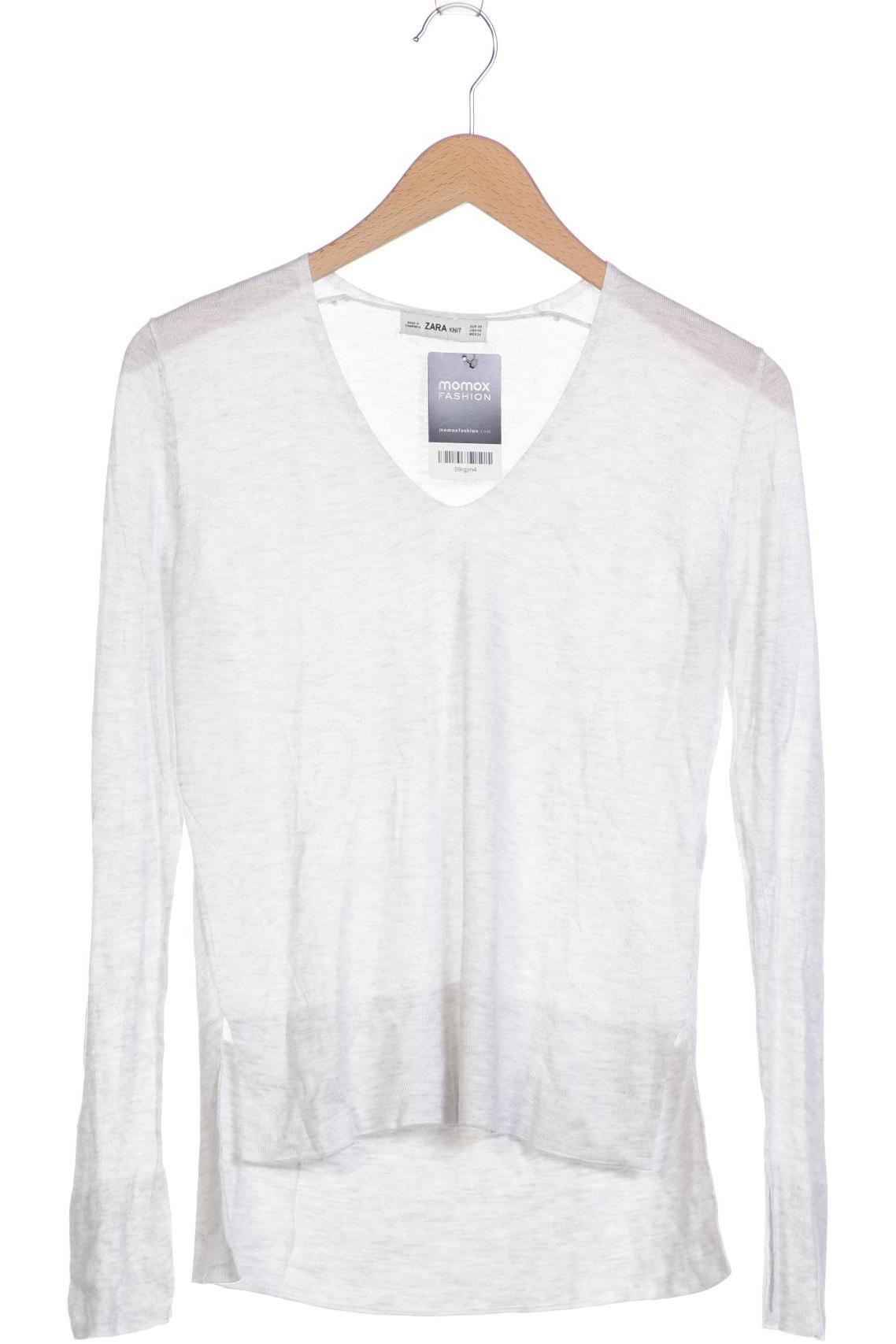 

ZARA Damen Langarmshirt, grau