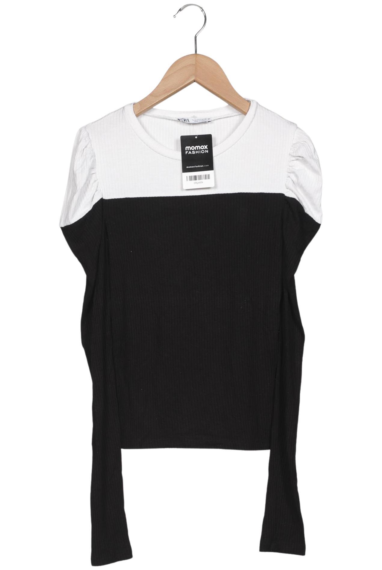

Zara Damen Langarmshirt, mehrfarbig, Gr. 36