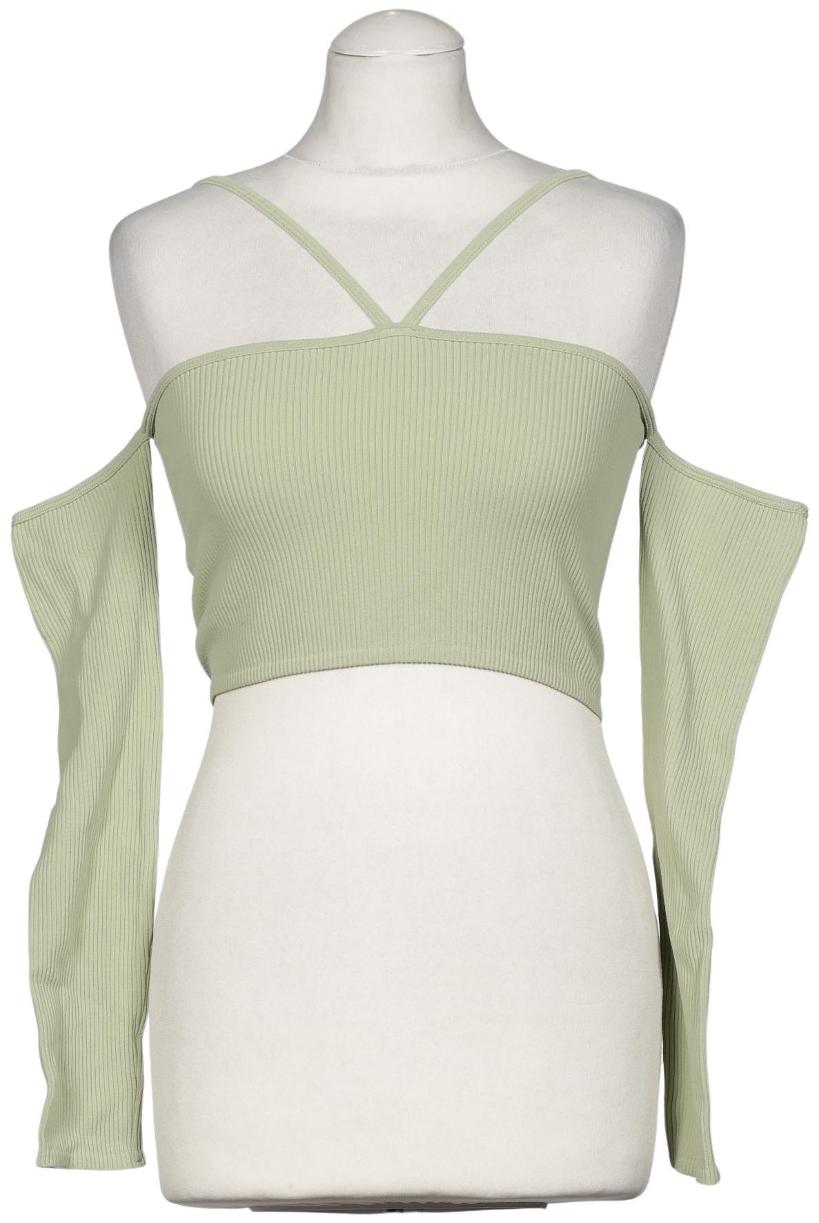 

Zara Damen Langarmshirt, hellgrün, Gr. 38