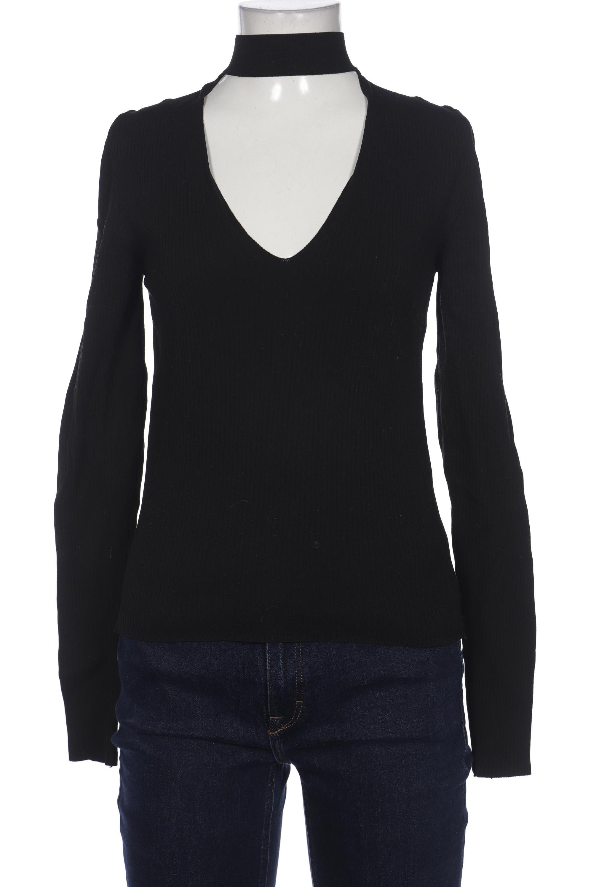 

ZARA Damen Langarmshirt, schwarz