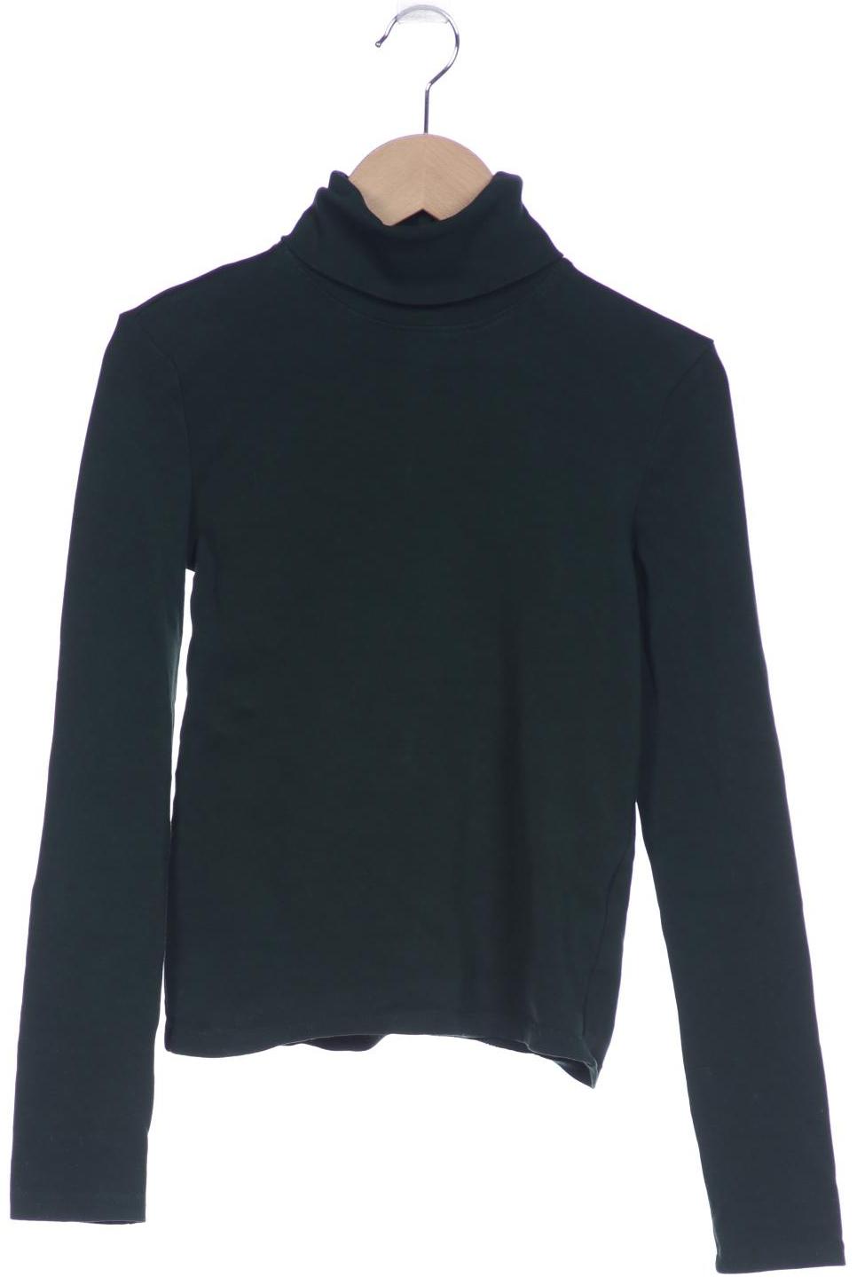 

Zara Damen Langarmshirt, grün, Gr. 36