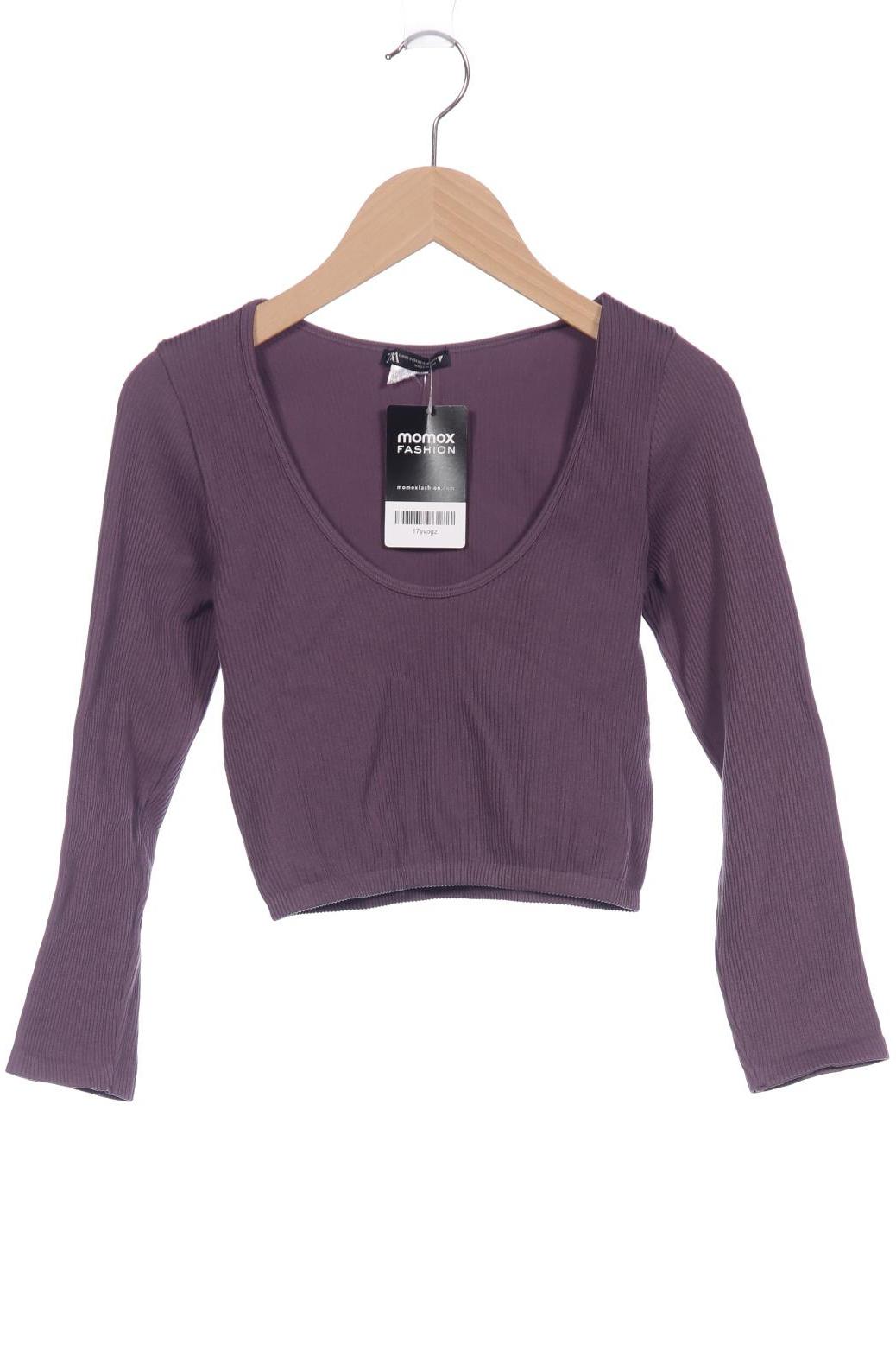 

Zara Damen Langarmshirt, flieder, Gr. 34