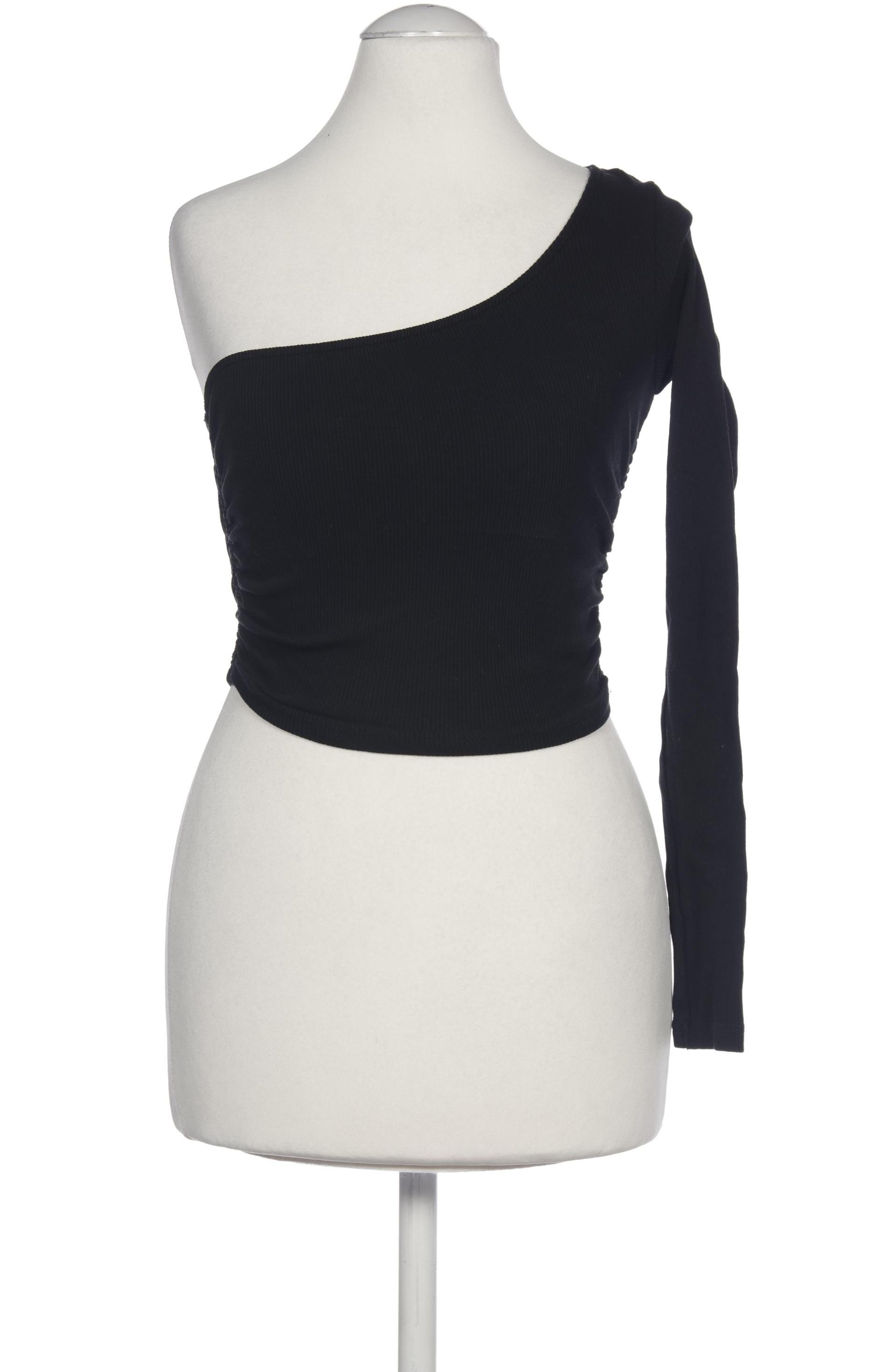 

Zara Damen Langarmshirt, schwarz, Gr. 36