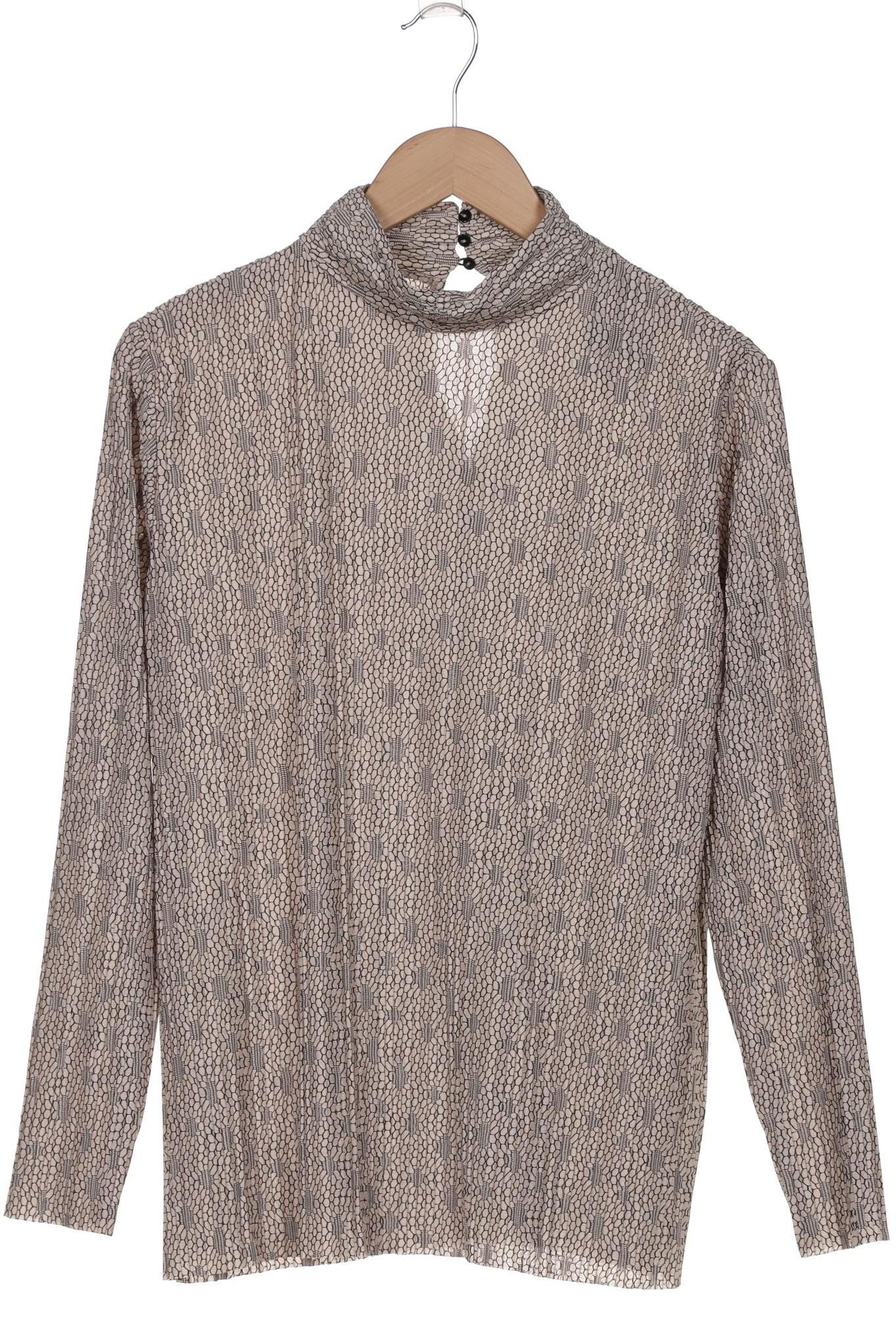 

Zara Damen Langarmshirt, beige, Gr. 36