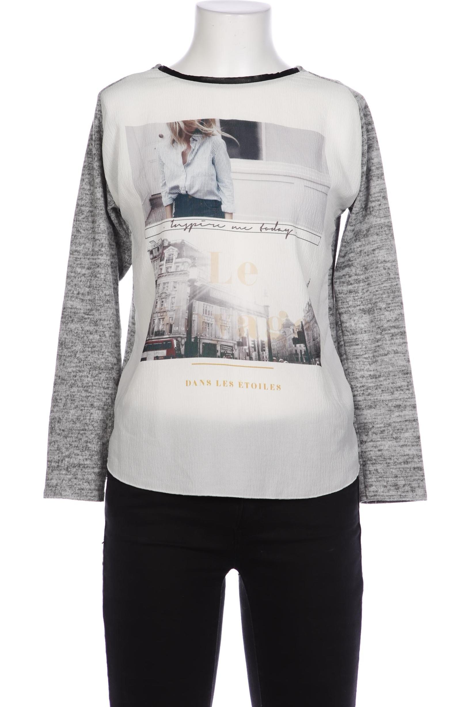 

Zara Damen Langarmshirt, grau, Gr. 36